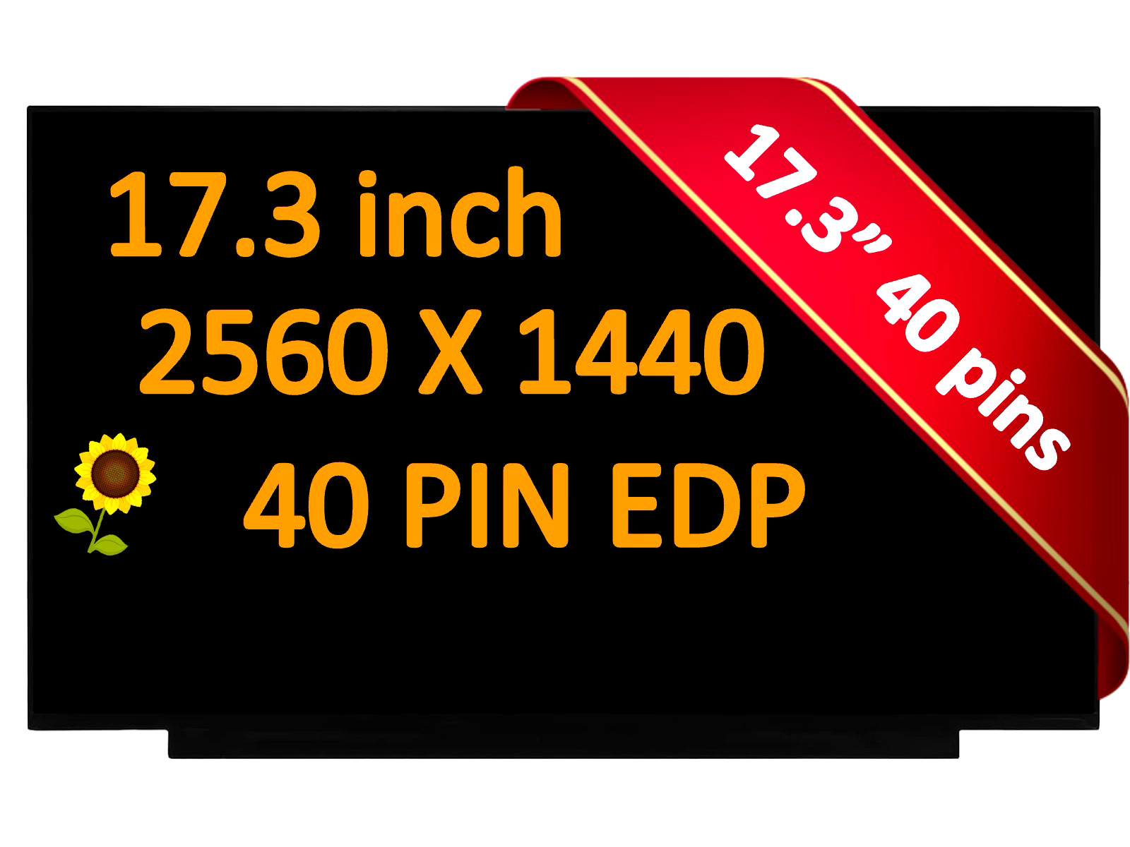 165Hz 17.3″ WQXGA IPS Laptop LCD Screen Acer Nitro 17 An17-71 An17-41 An17-51