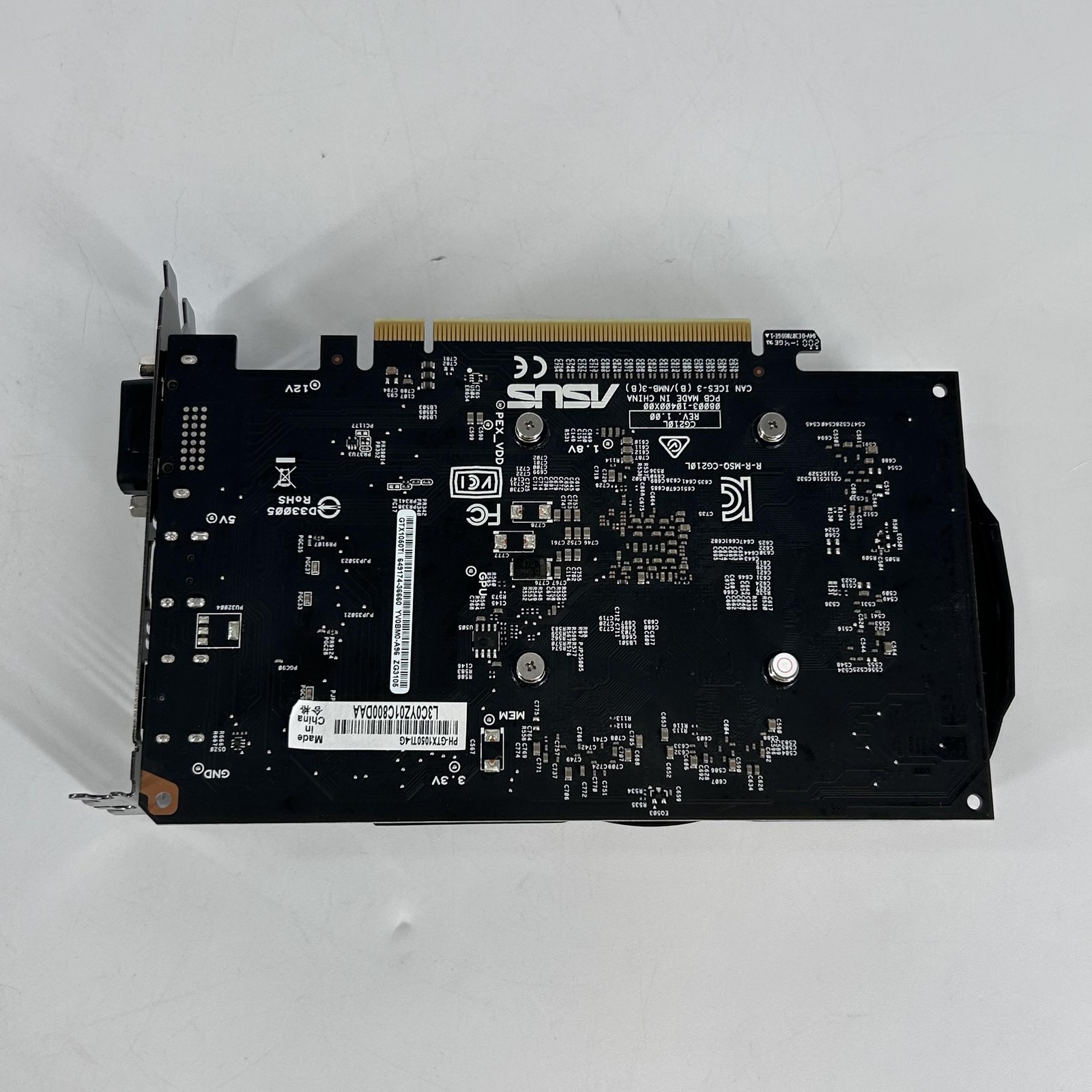 Nvidia Geforce RTX 1050 Ti Asus Phoenix 4GB RAM – Graphics Card – Very Good