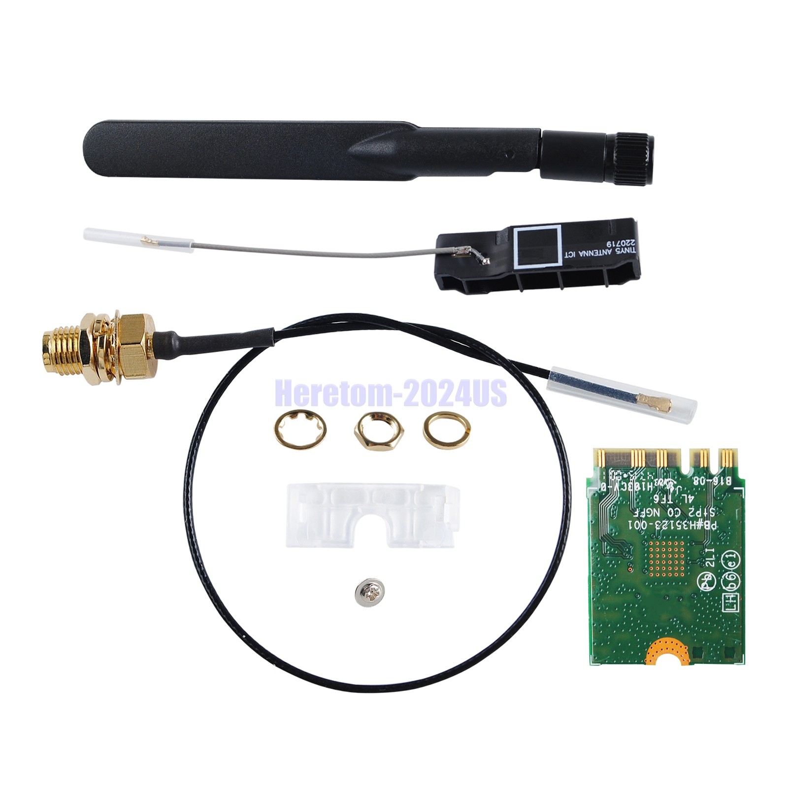 00JT497 WiFi Bluetooth Card Internal Antenna For Lenovo M710Q M720Q M920Q M920X