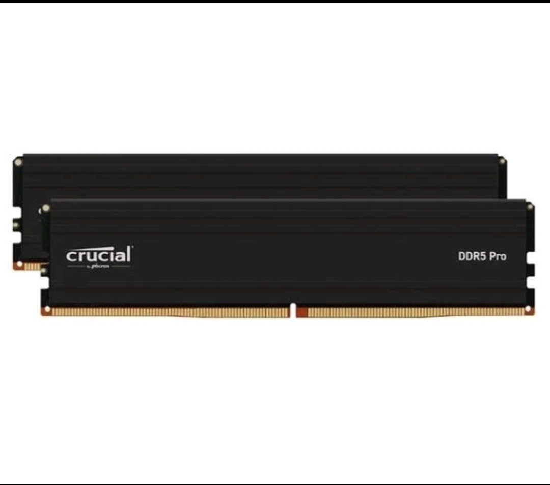 Crucial Pro 96GB | (2x48GB) | DDR5 | 5600MHz | Desktop RAM | Used