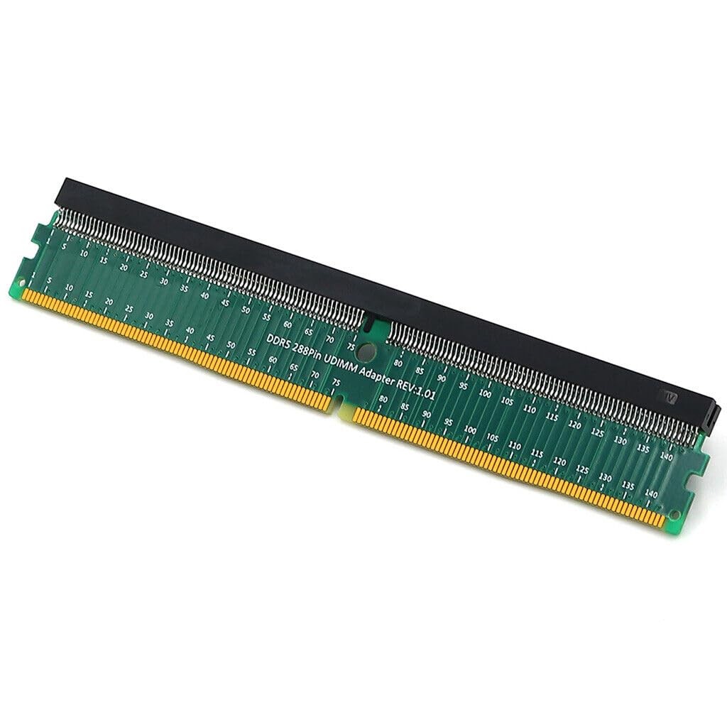 1 PCS DDR5 UDIMM 288Pin Adapter Riser Card Memory Diagnostic Test Hardware