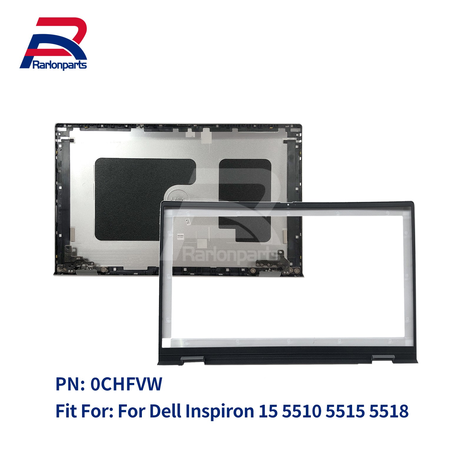 For Dell Inspiron 15 Pro 5510 5515 5518 LCD Back Cover Front Bezel Hinges 0CHFVW