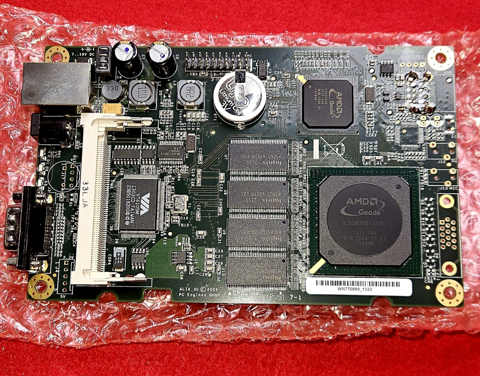 PC Engines ALIX3D2 / LX800 1 LAN 256MB USB NEW! (No Box)