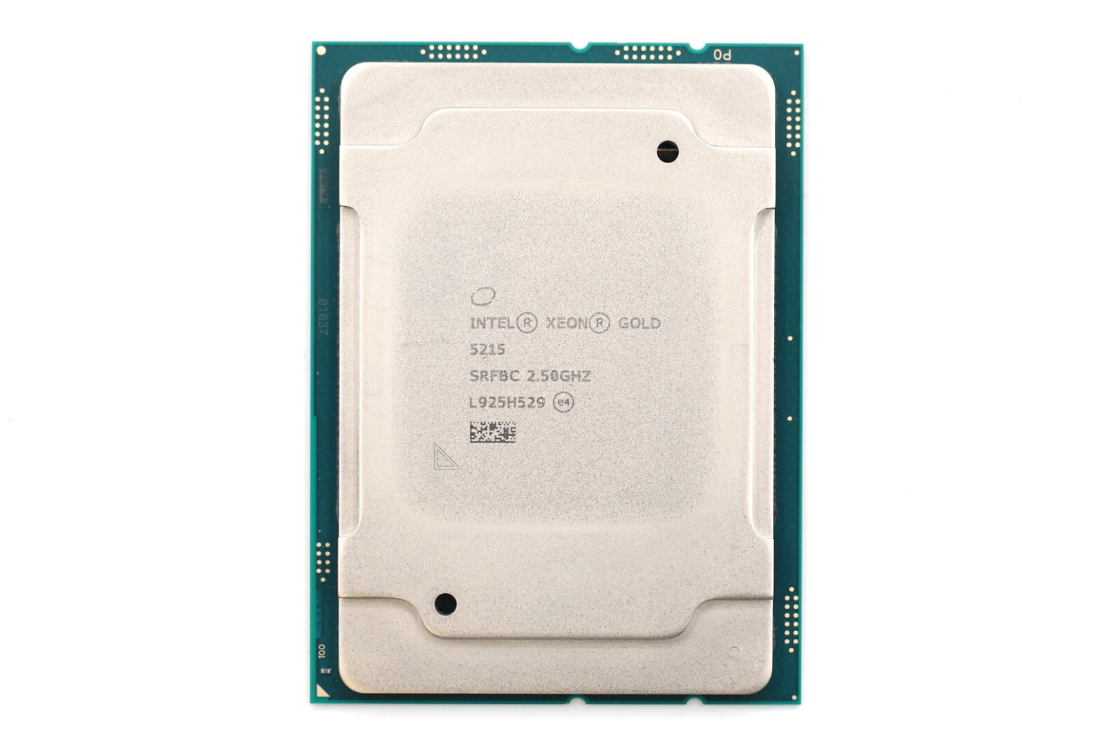 Intel Xeon Gold 5215 2.5GHz 10-Core 13.75MB LGA 3647 Processor P/N: SRFBC Tested