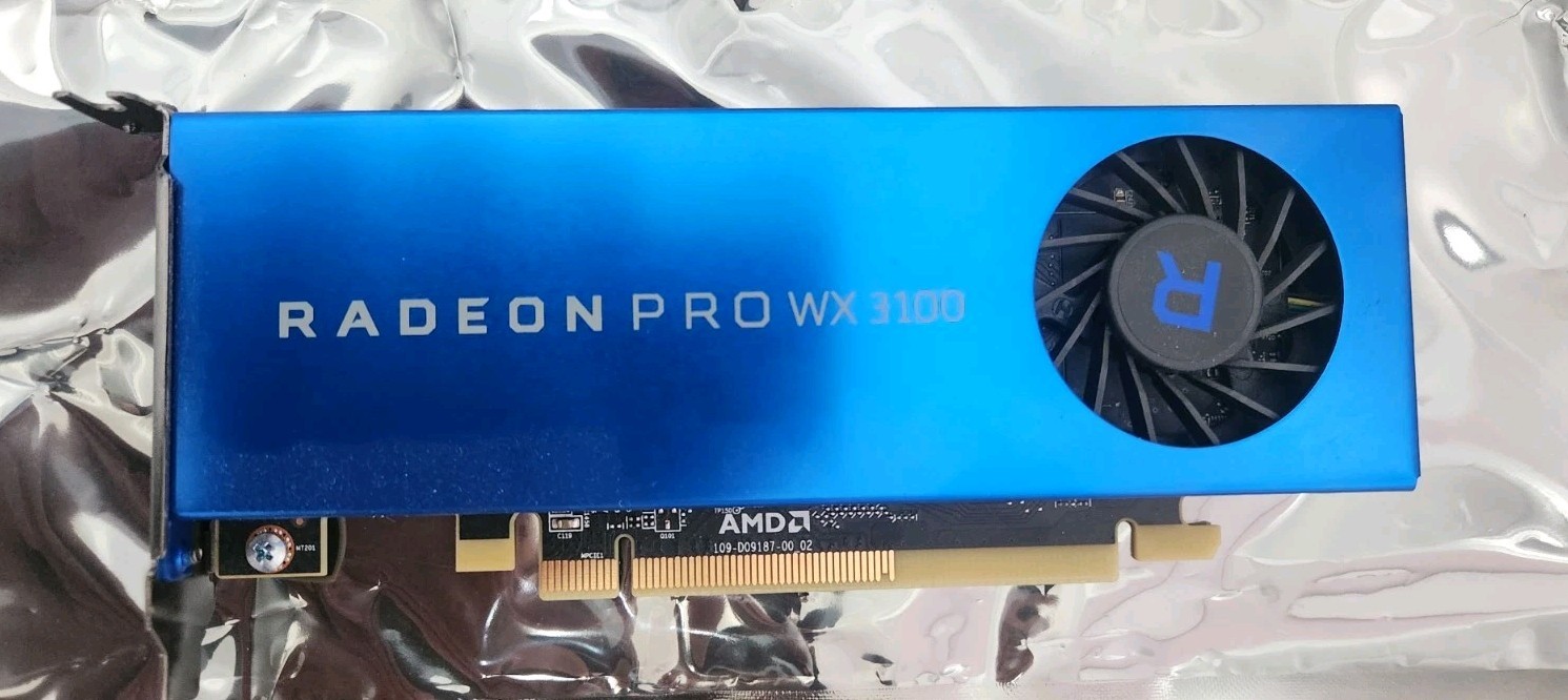 AMD Radeon Pro WX 3100 4GB GDDR5 Low Profile PCIe FREE SHIP