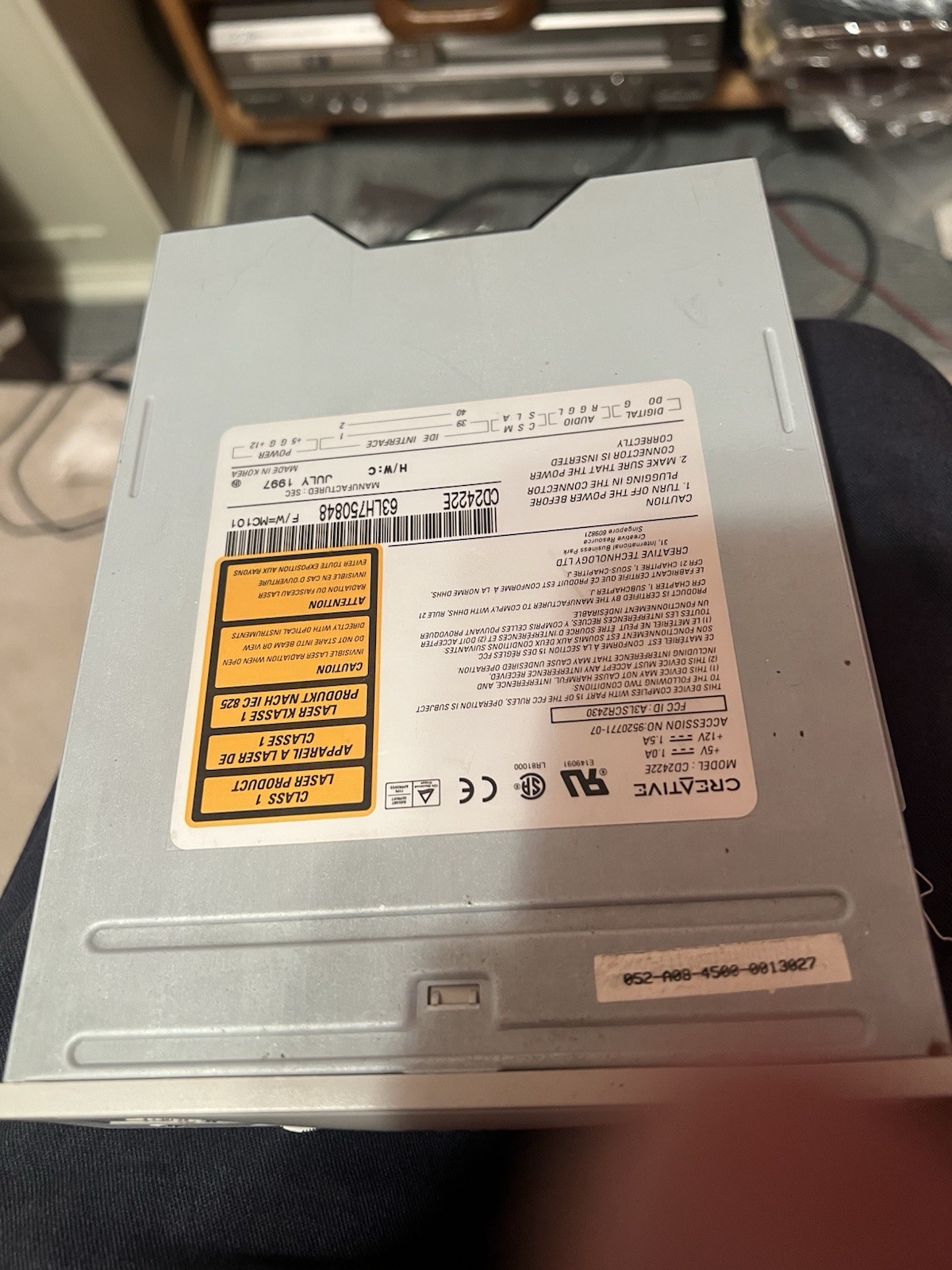 Creative cd-rom drive unit Beige – Untested 24x