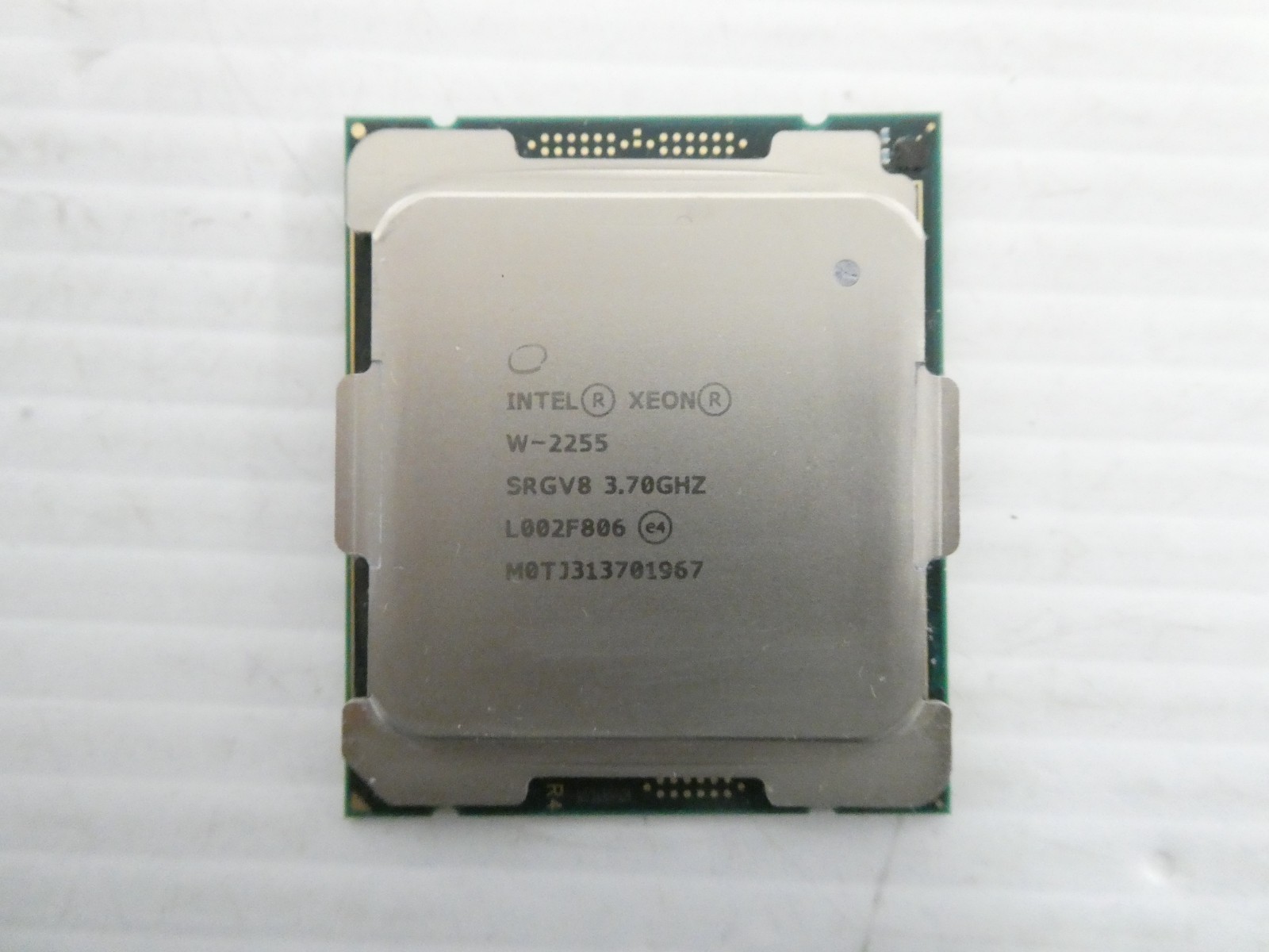 Intel Xeon W-2255 W-Series 3.7GHz 19.25MB 8 GT/s LGA2066 CPU SRGV8 #1