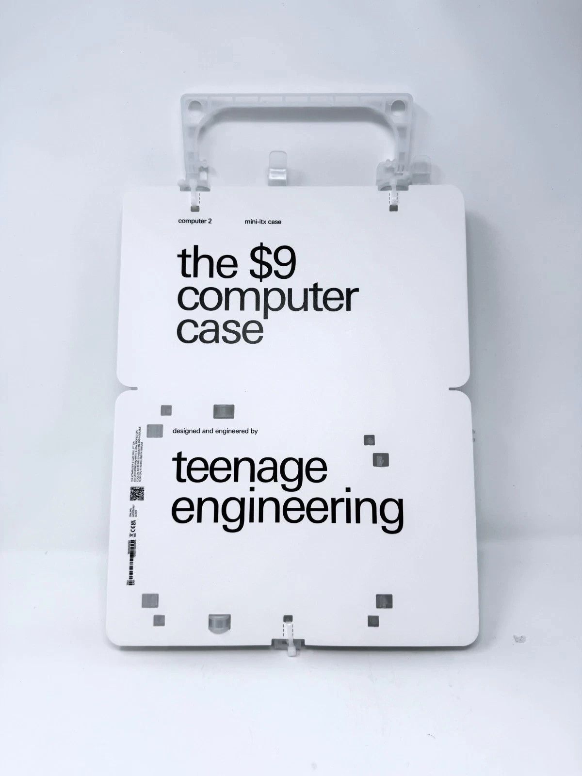 Teenage Engineering Computer 2 Clear Computer Case (Chipped) (See Photos)