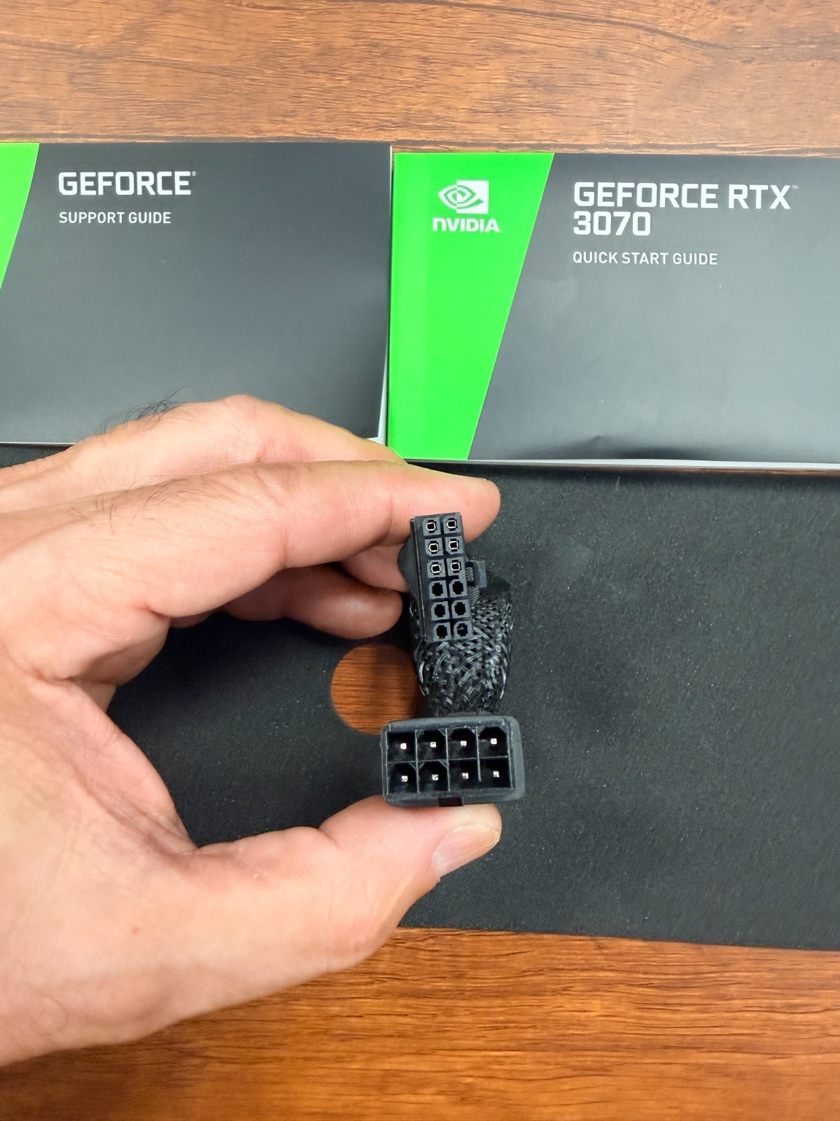 NVIDIA GEFORCE RTX 3070 (Founders Edition) Original box, Manuals and Accessories