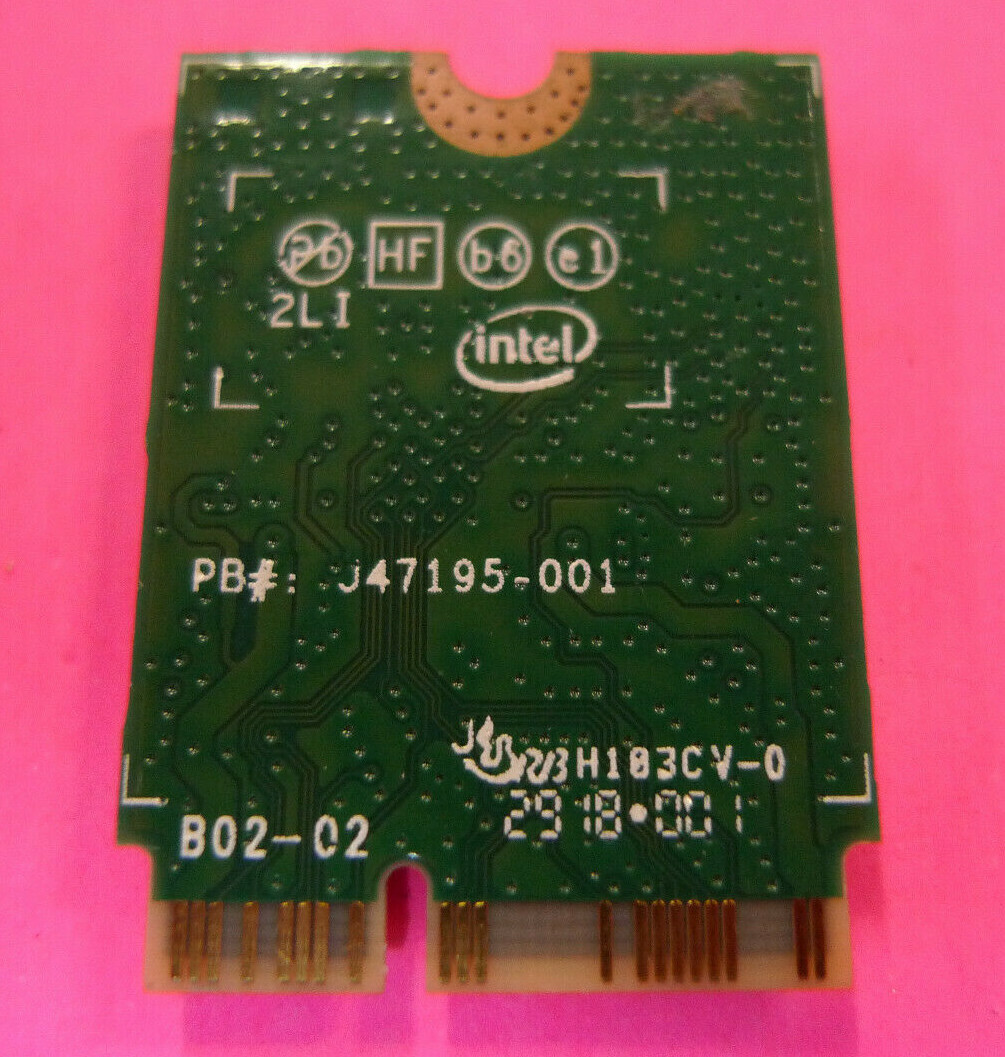 Intel Wireless-AC 9560 DualBand 9560NGW A00 Wireless Card Dell T0HRM
