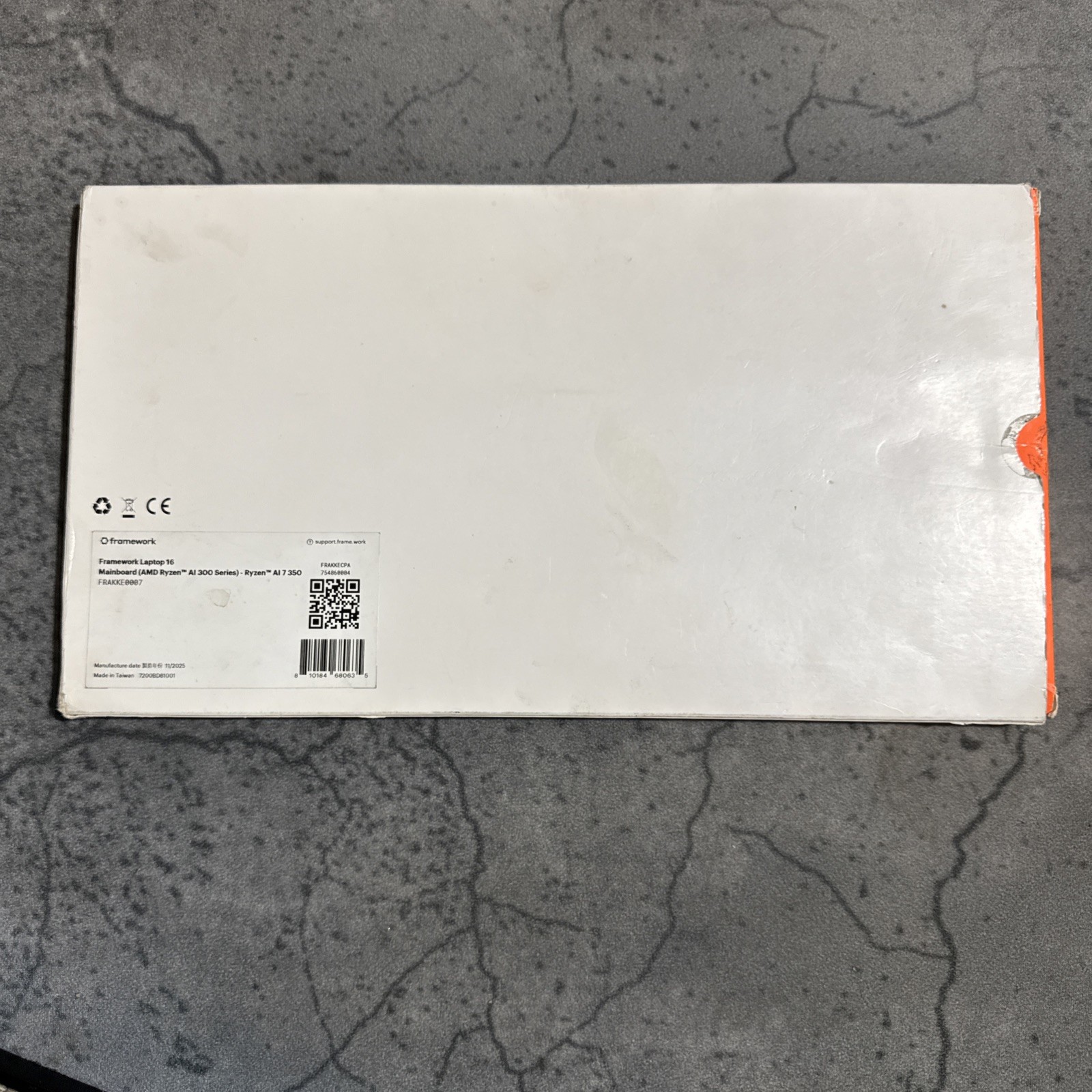 Framework Laptop 16 Mainboard AMD Ryzen AI 7 350