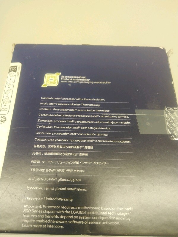 Intel Core Ultra 9 BX80768285 Desktop Processor LGA 1851 5.6 GHz 40 MB Cache