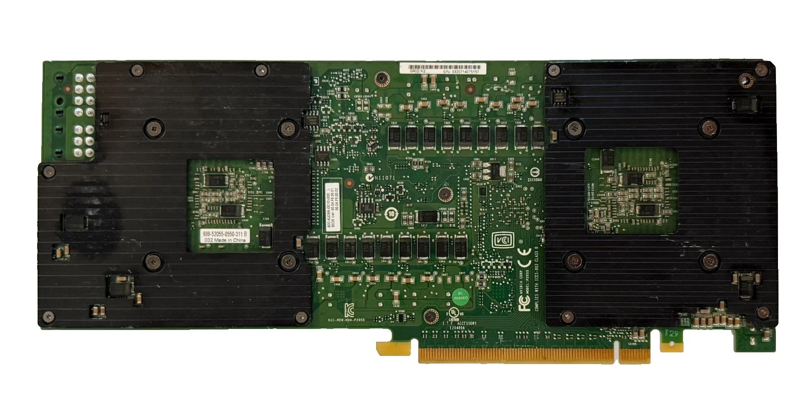 Nvidia Grid K2 2x 4 GB GDDR5 756822-001 PCI Express 3.0 x16 Video Card – G3