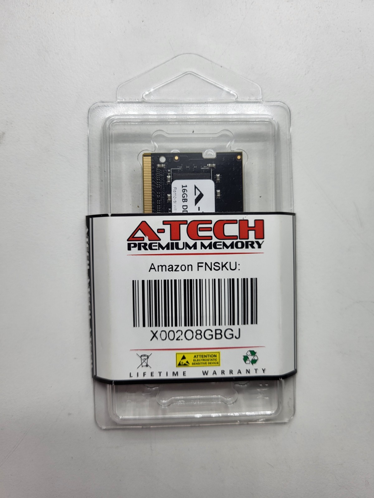A-Tech 16GB PC4-25600 Laptop SODIMM DDR4 3200 MHz Non-ECC 260-Pin Memory RAM 16G