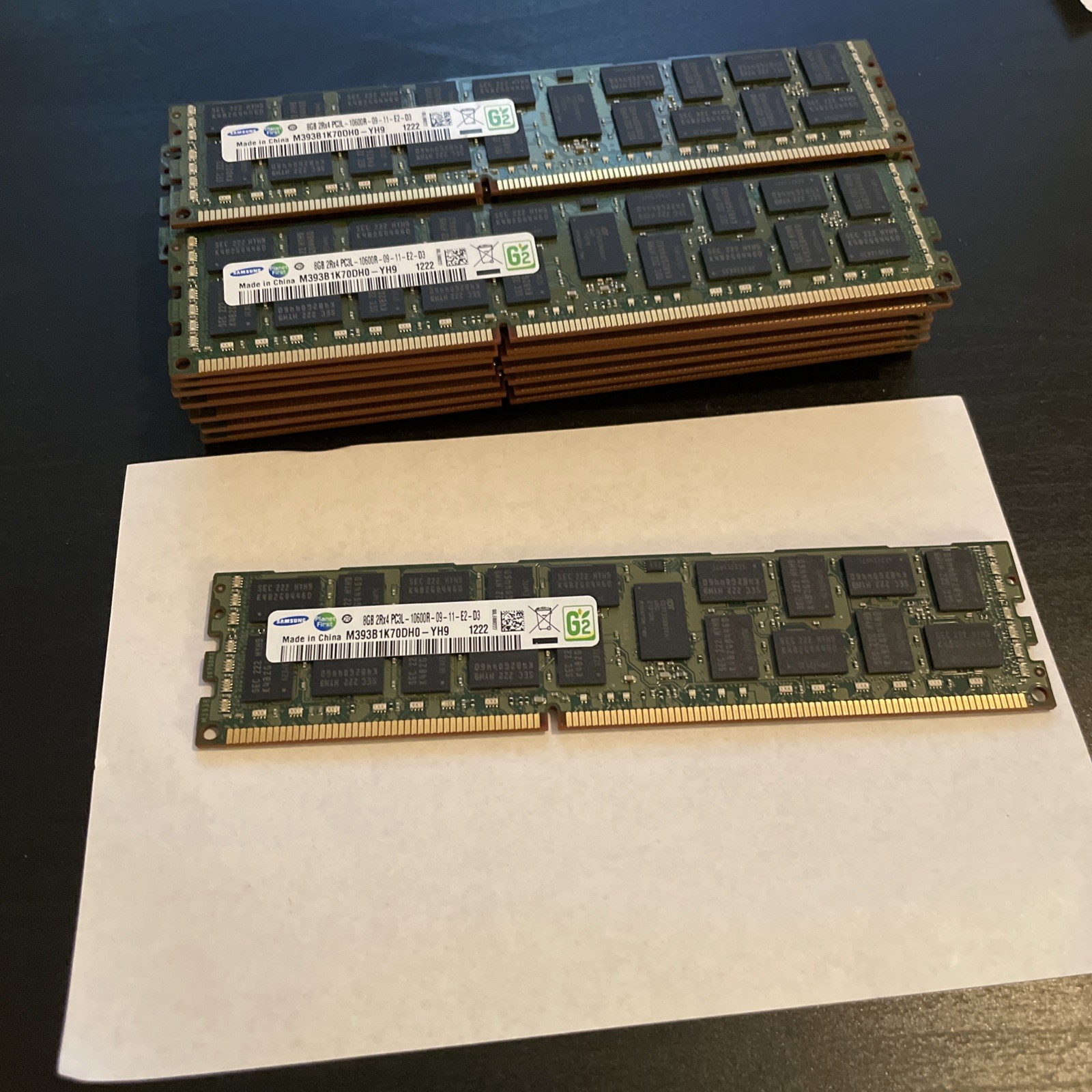 SAMSUNG ECC 8GB 2Rx4 PC3L-10600R