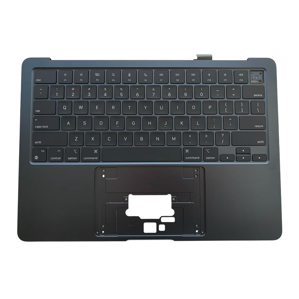 New For Apple MacBook Air 13″ M3 A3113 2024 Keyboard Top Case Starlight Silver