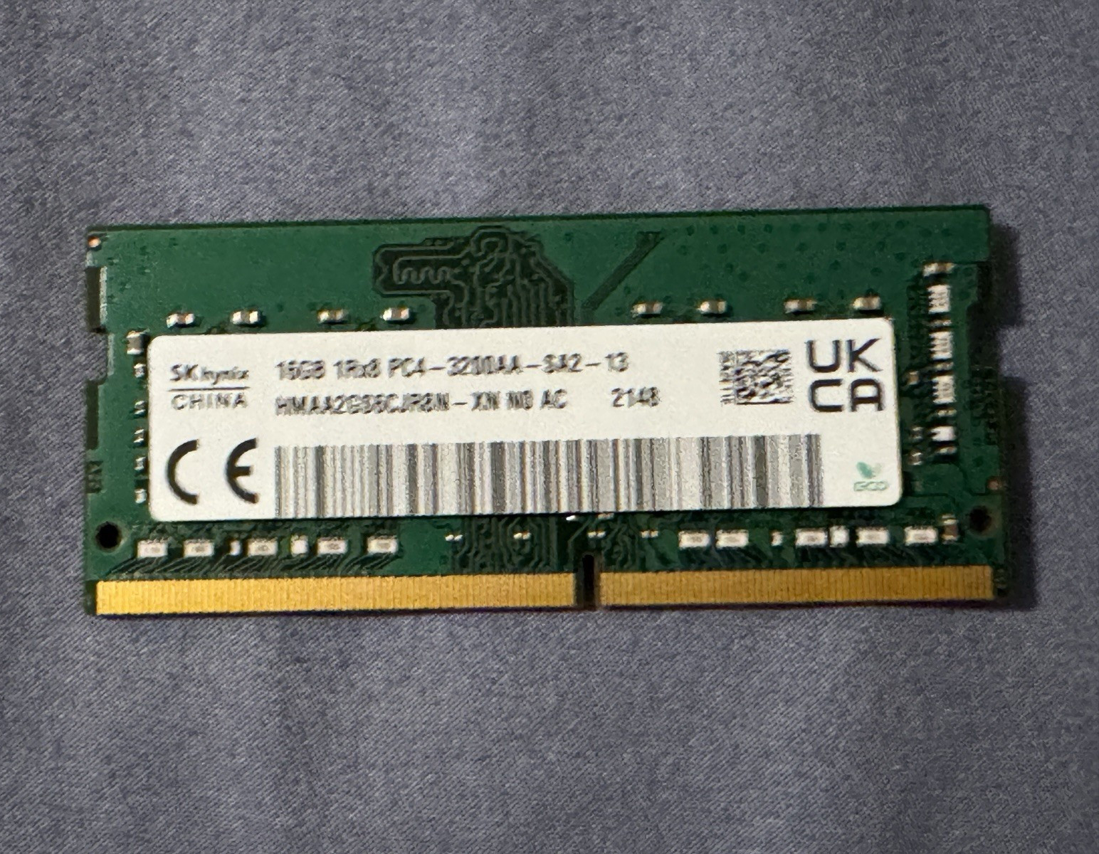 SK hynix 32GB (2x16GB) DDR4 SO-DIMM PC4-3200AA 260-Pin Non-ECC RAM