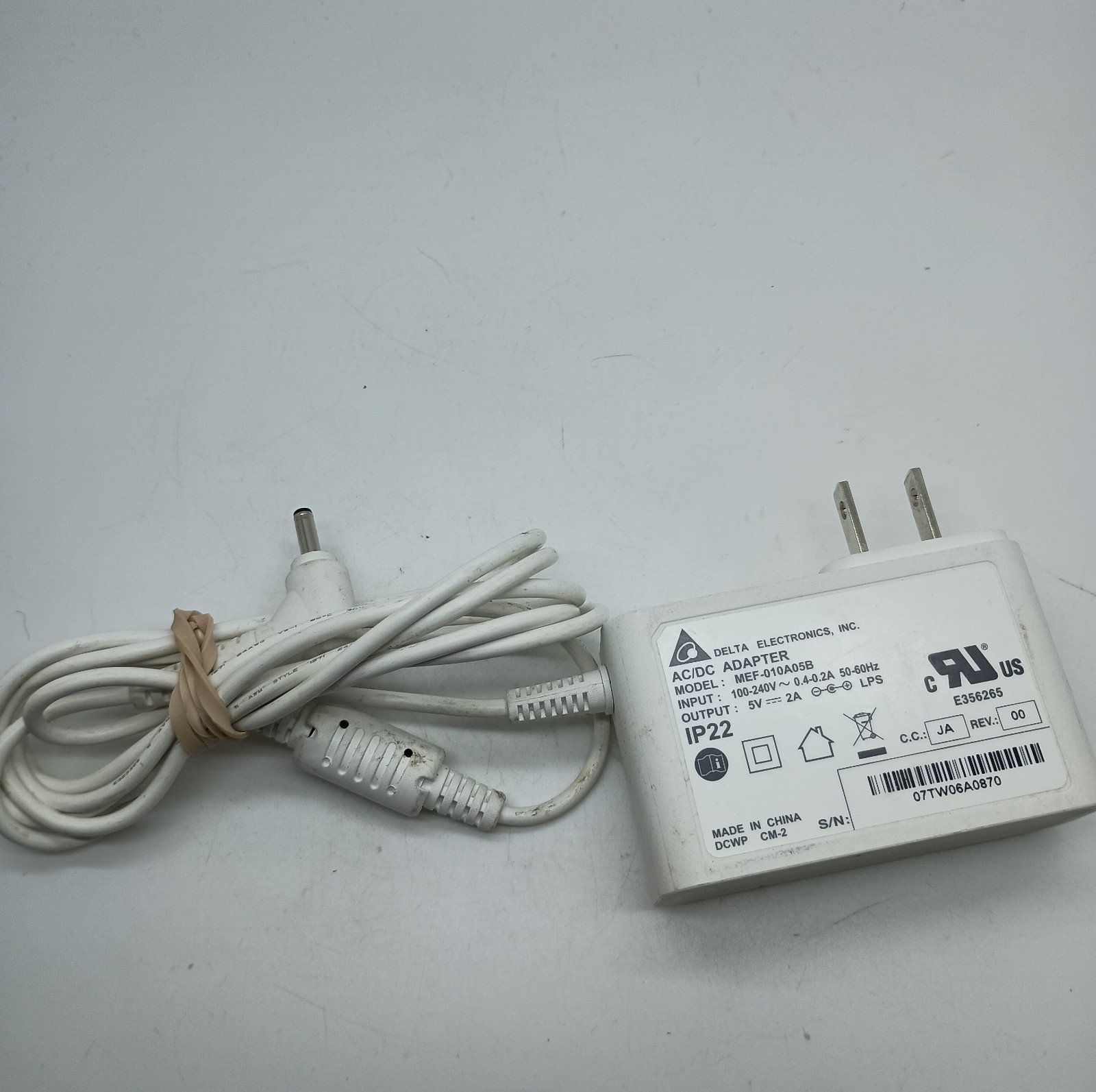 #M) Delta Electronics Power Supply MEF-010A05B 100-240V 50-60Hz 5V=2A
