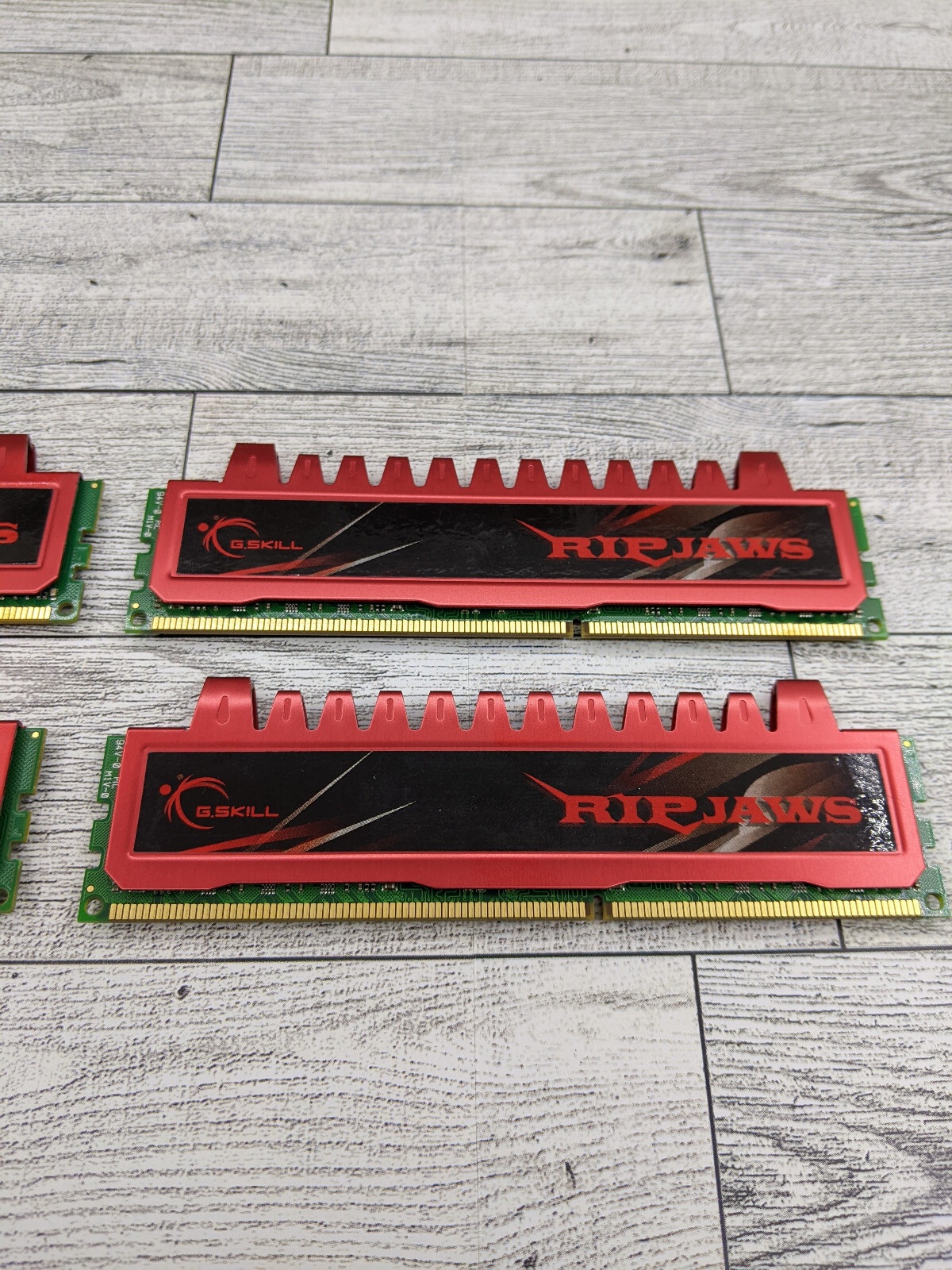 (4) G.Skill Ripjaws F3-12800CL9D-4GBRL DDR3-1600 4GB (2x2GB) Memory 8GB