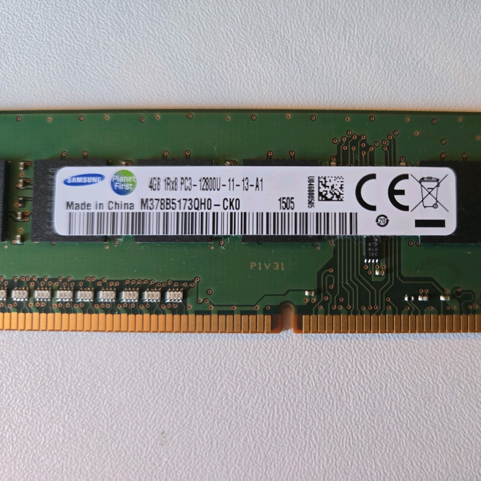 Samsung 4GB DDR3 DIMM RAM M378B5173QH0-CK0