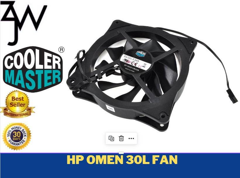 Cooler Master DF1202512B2UN DC12V 0.54A 120*120*25MM 12CM 4Pin RGB Cooling Fan