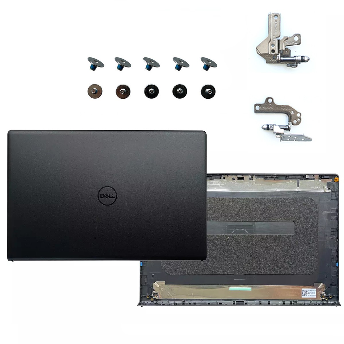 New For Dell Inspiron 15 3510 3511 3515 3520 3525 LCD Back Cover + Hinge screw