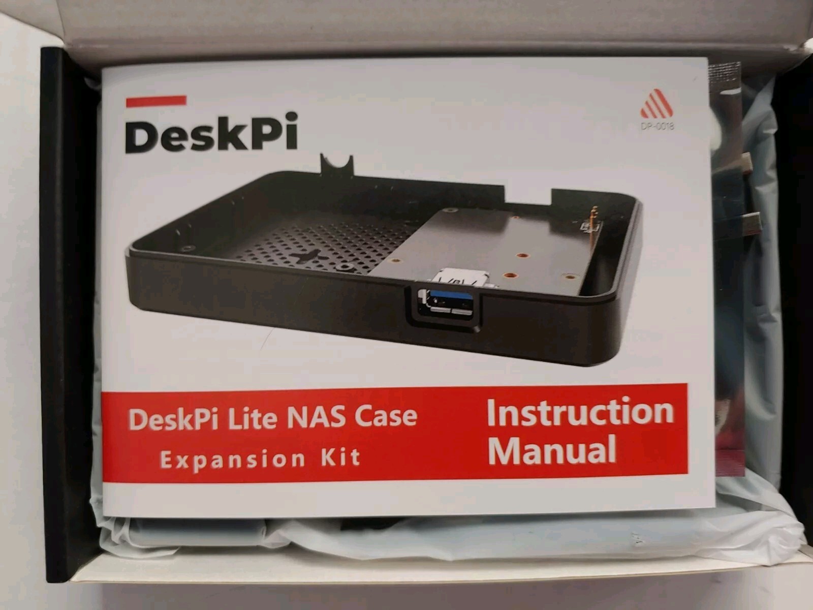 DeskPi Lite M.2 SATA SSD Driver Expansion Board for Raspberry Pi 4B