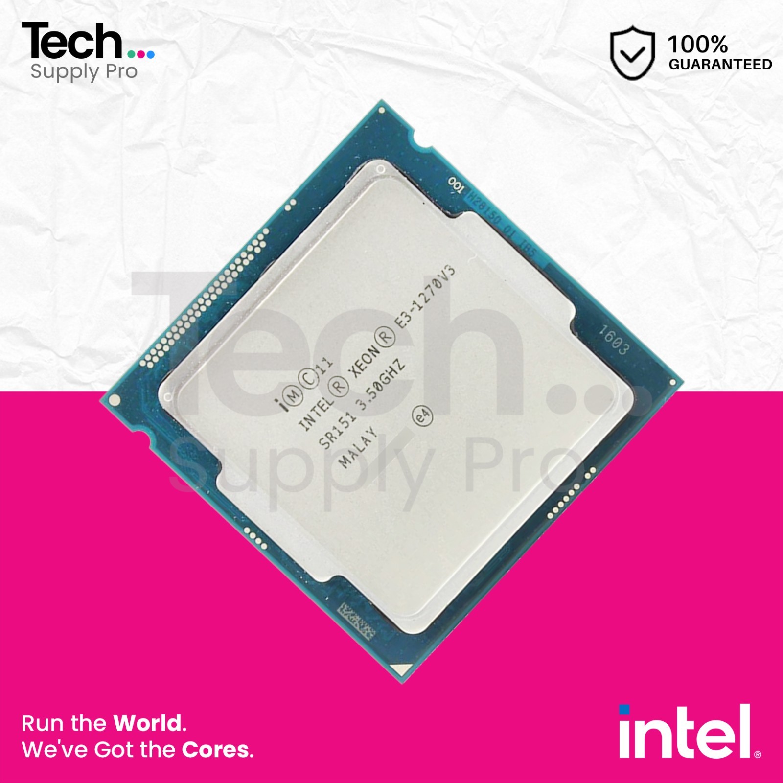 SR151 Intel Xeon E3-1270V3 4-Core 3.50 GHz 8MB 80W 5GT/s FCLGA1150 Processor