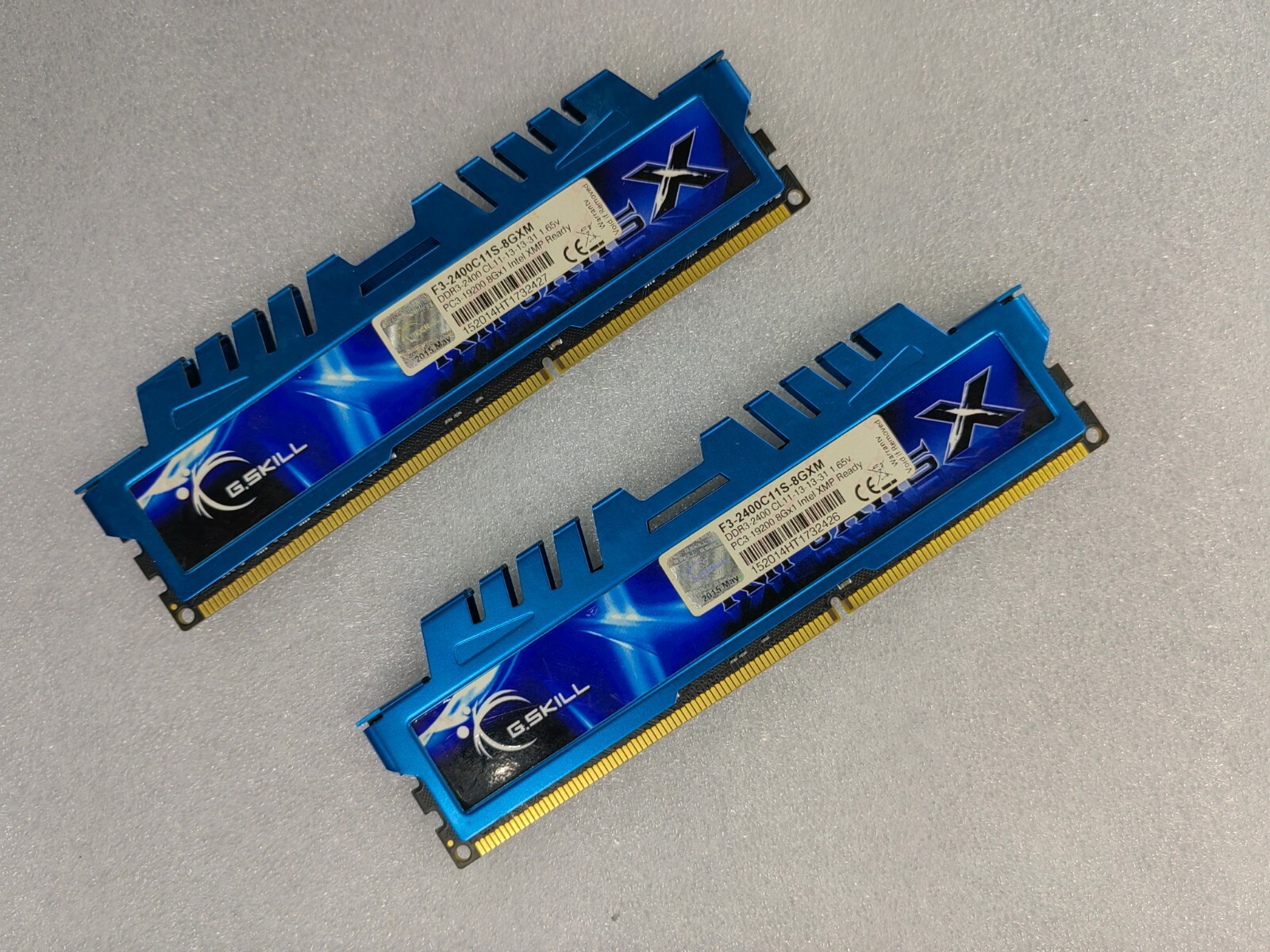 G.SKILL 2 x 8GB DDR3 2400 Desktop DIMM RAM RipjawsX Dual-Channel PC3-19200 240p