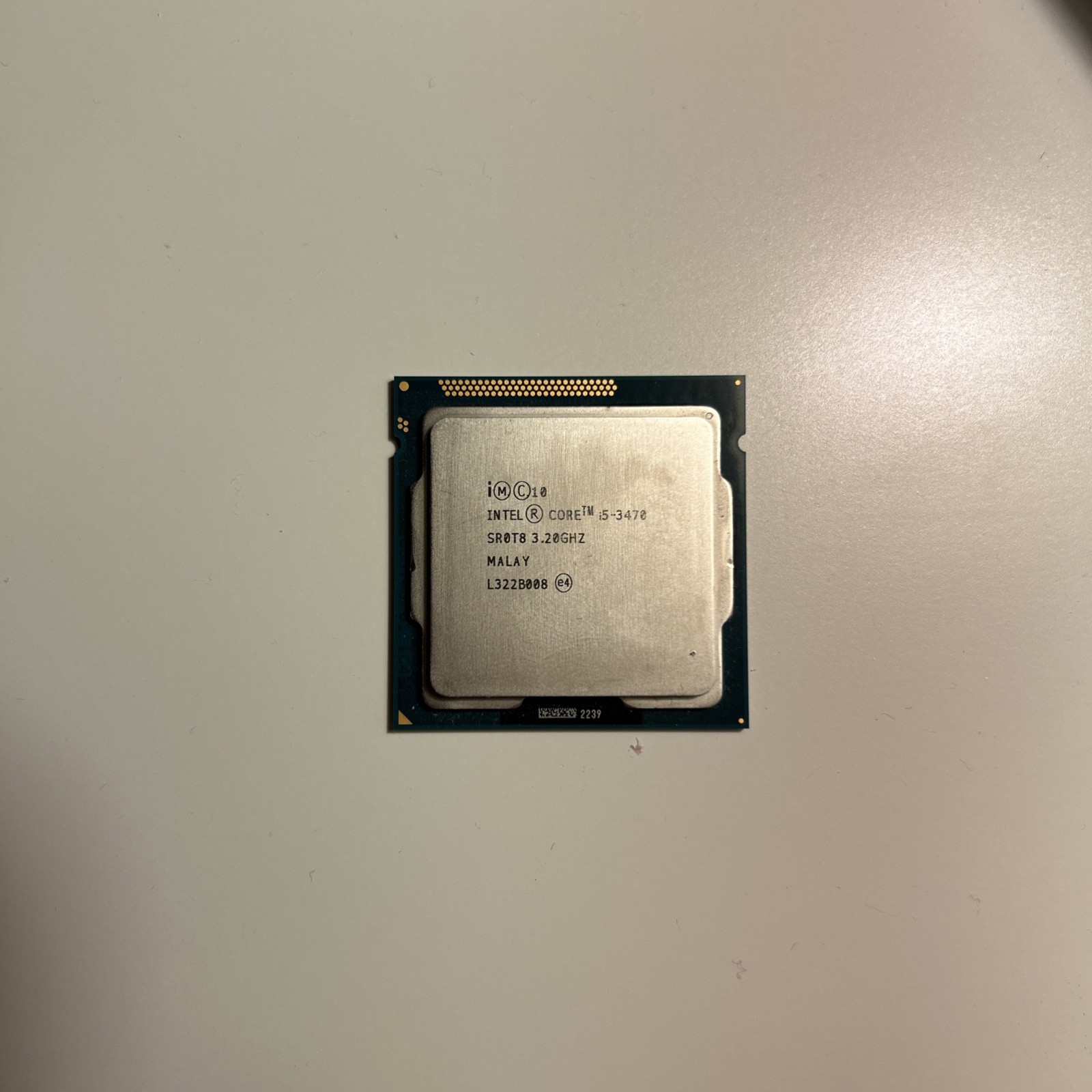 Intel Core i5-3470 3.2 GHz 5 GT/s LGA 1155 Desktop CPU Processor SR0T8