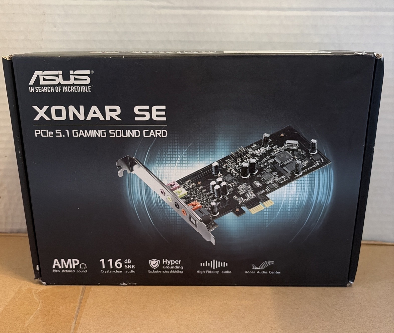 ASUS Xonar SE 5.1 Channel PCIe Gaming Sound Card