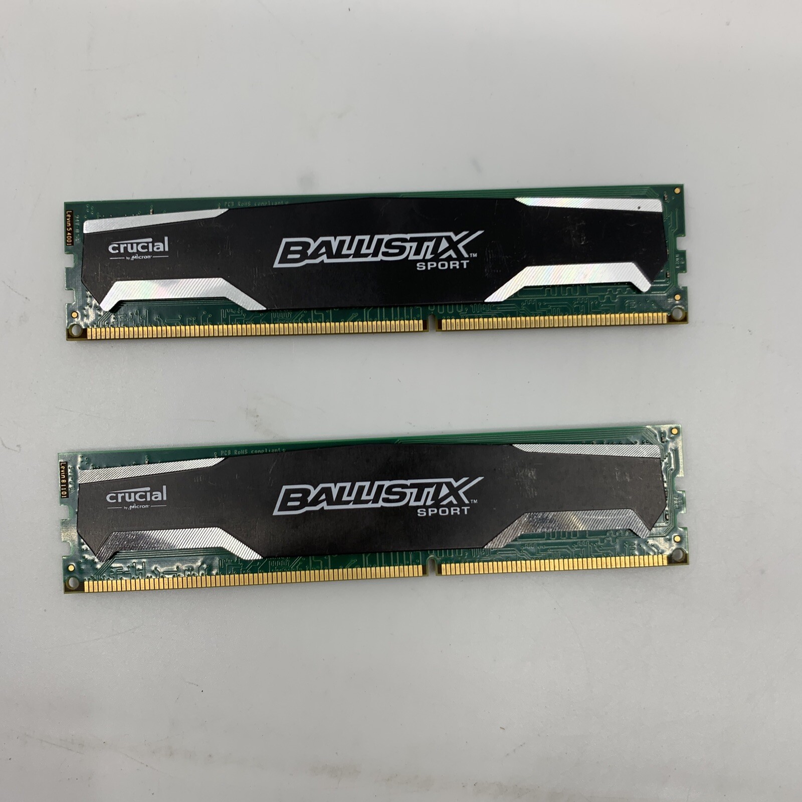 LOT OF 2 USED Ballistix Sport PC3-12800 (DDR3-1600) 8GB M#5