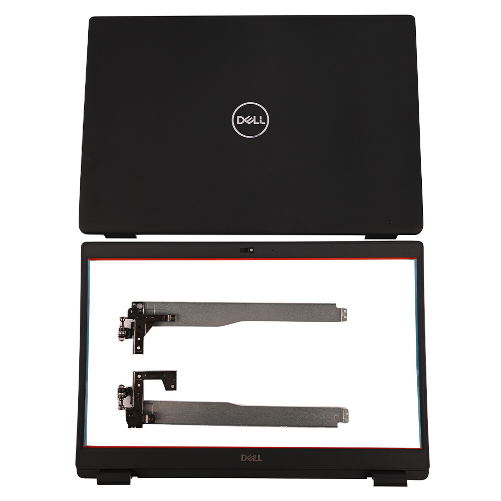 New LCD Rear Back Cover + Bezel +Hinges For Dell Latitude 3510 E3510 08XVW9 USA