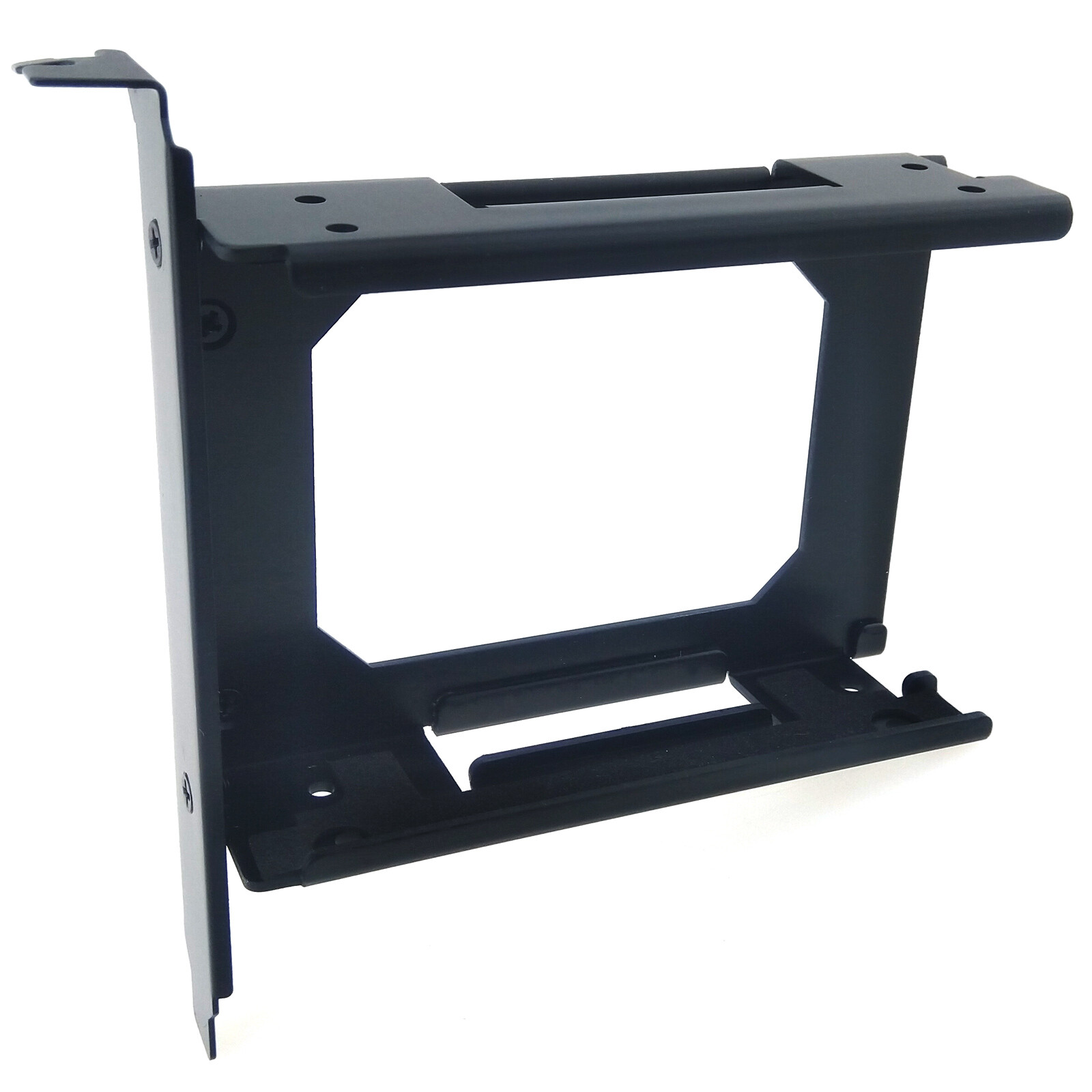 PCIe Slot Mounting Bracket for Two 2.5 inch SATA SSD Case Caddy Full Height Bay