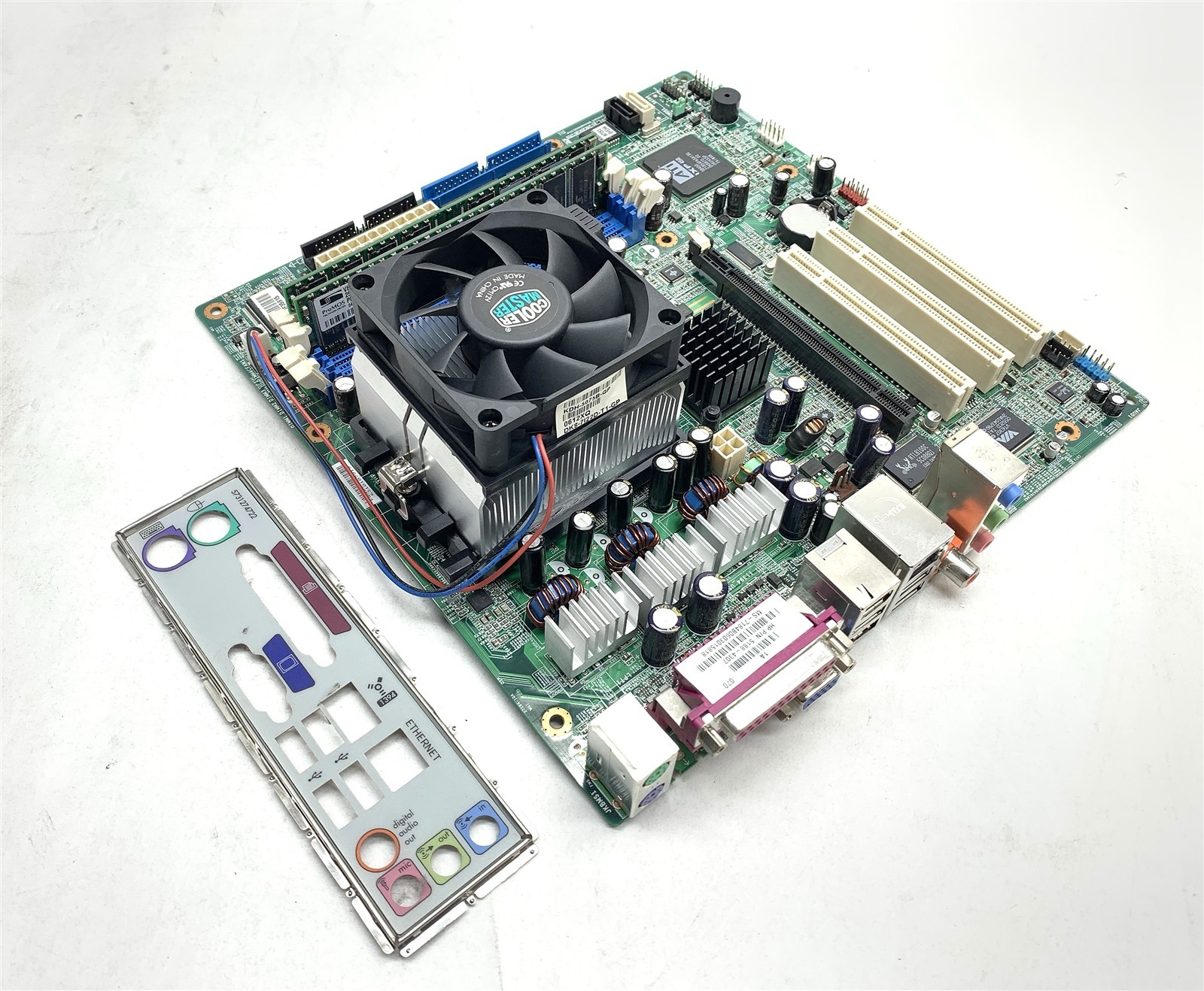HP AMETHYST M-GL6E MS-7184 5188-4307 mATX mPGA939 AMD Sempron 3200+ 1.8GHz 384MB