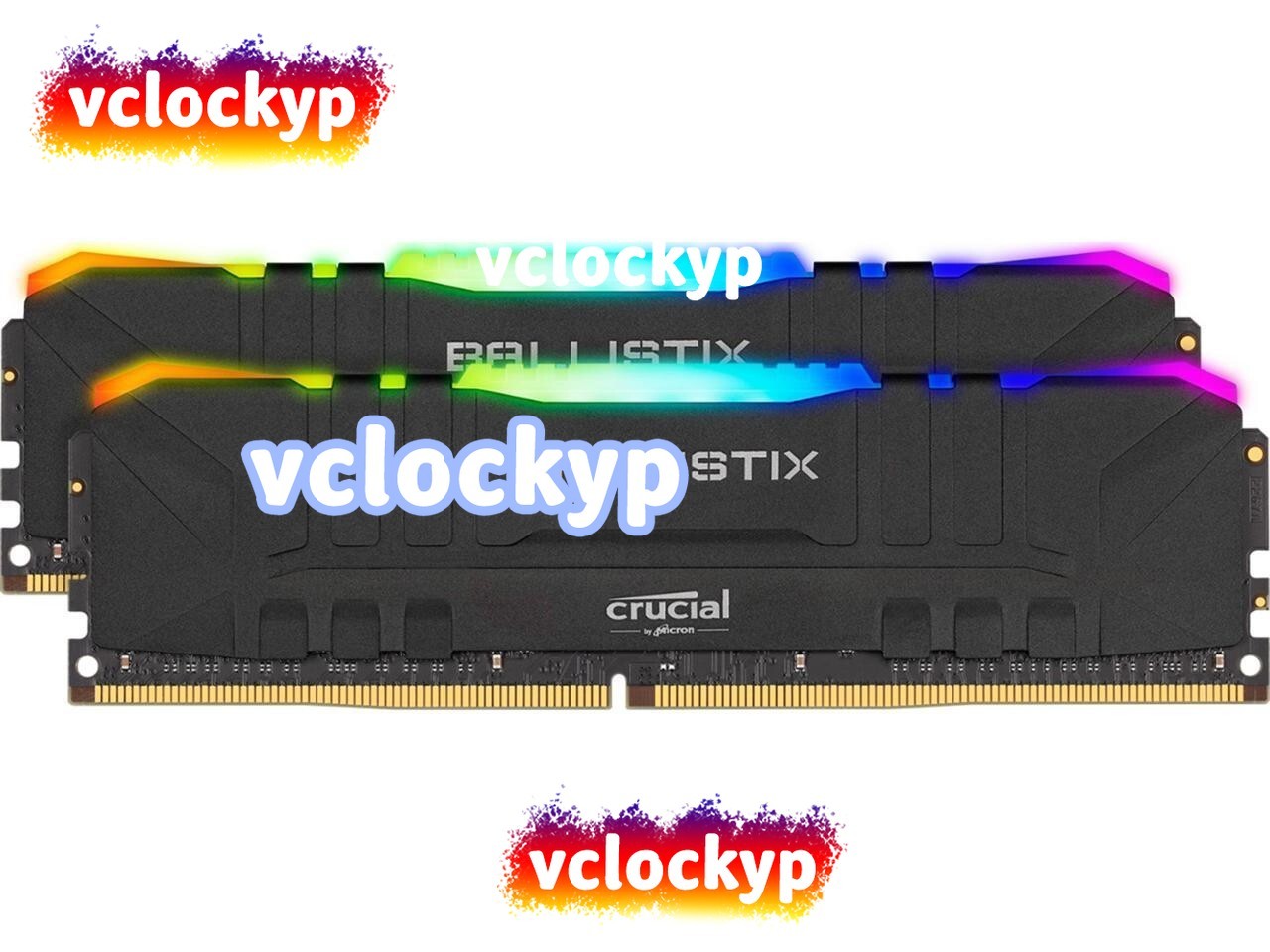 Crucial Ballistix RGB 3600 DDR4 DRAM Desktop Gaming Memory Kit 16GB(8Gx2)-BLACK