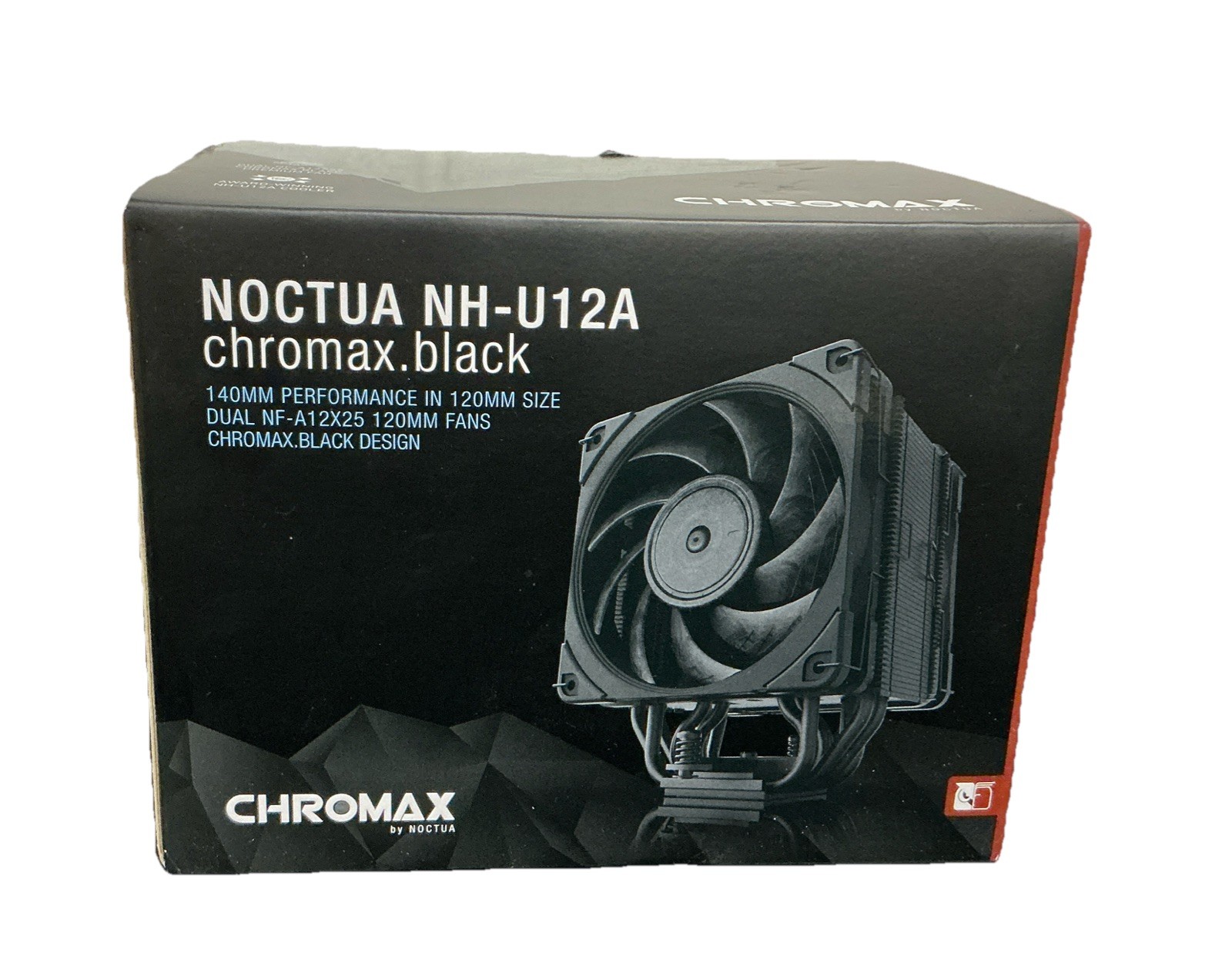 Noctua NH-U12A Chromax.Black 120mm Single-Tower CPU Cooler Black