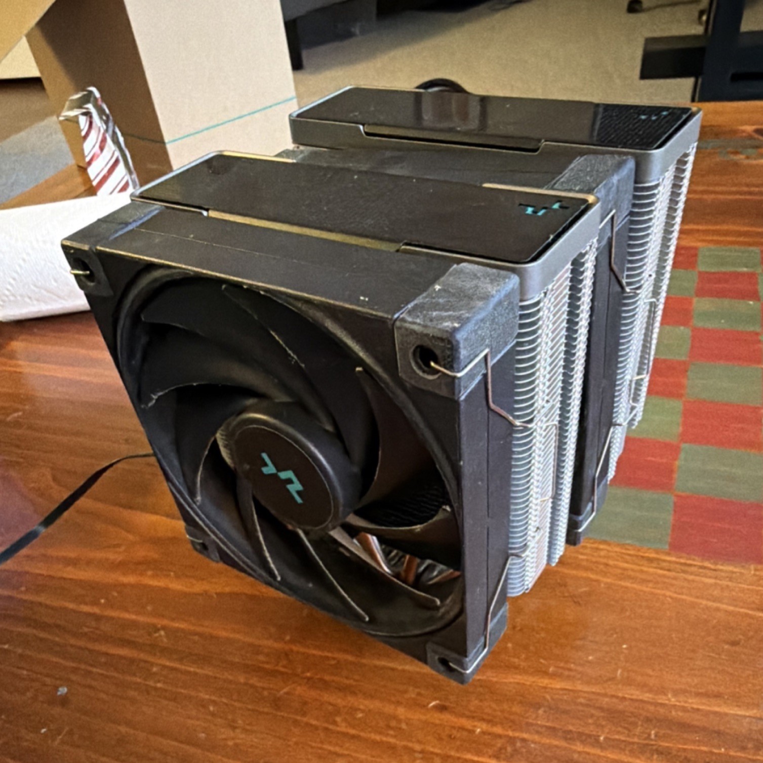 Thermalright CPU Fan with Heatsink 120mm 4-Pin Aluminum Copper Black Silver