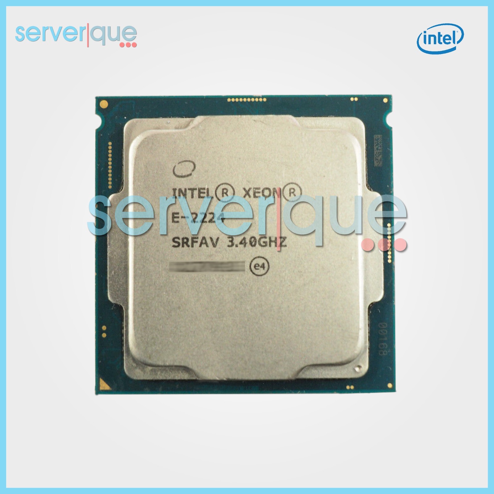SRFAV Intel Xeon E-2224 Quad-Core 3.40GHz 71W 8GT/s 8MB FCLGA1151 Processor