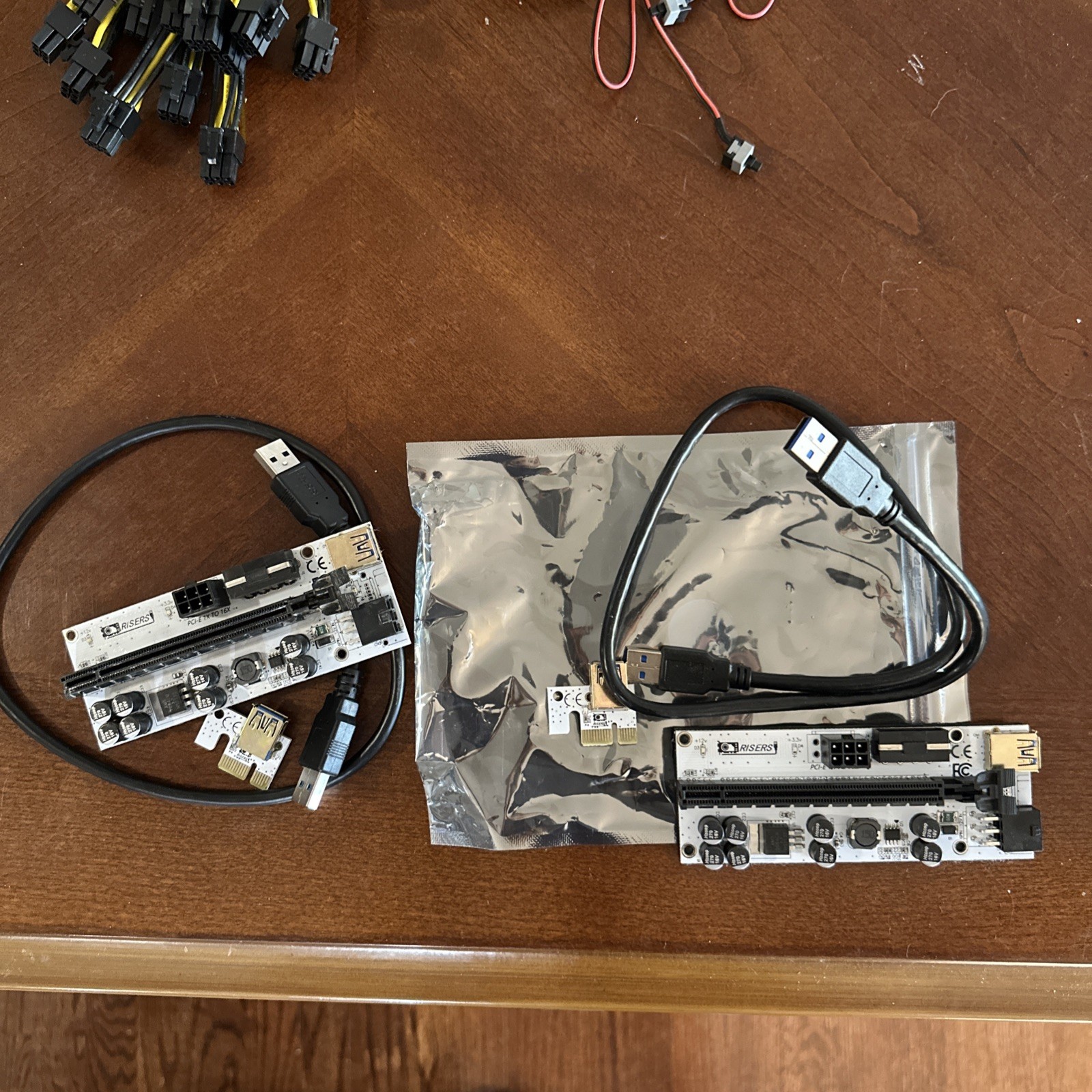 (BIG BUNDLE) – GPU Mining Rig Power Supply Kit ZSX 1200 Watt HP 80+ Platinum 94%