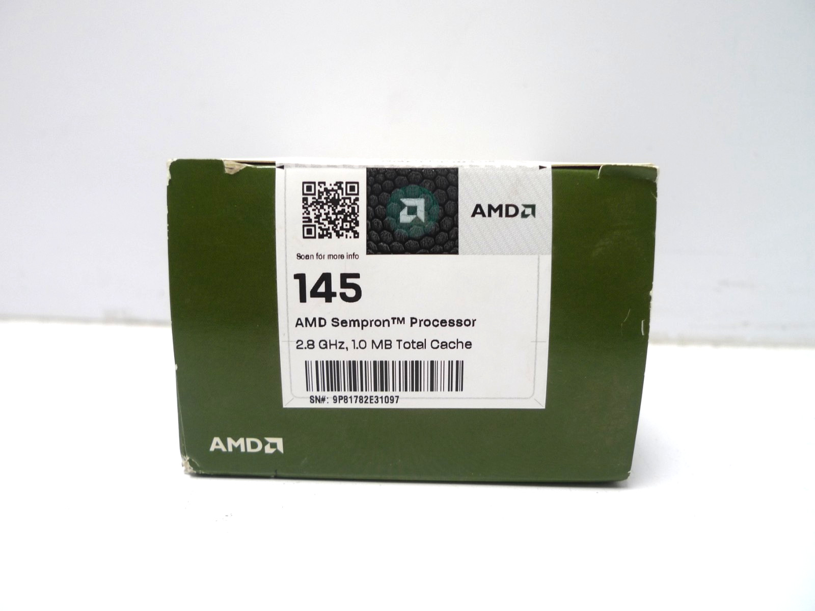 AMD Sempron Processor 145 / Desktop CPU | 2.8GHz, 1MB Cache | Sealed New