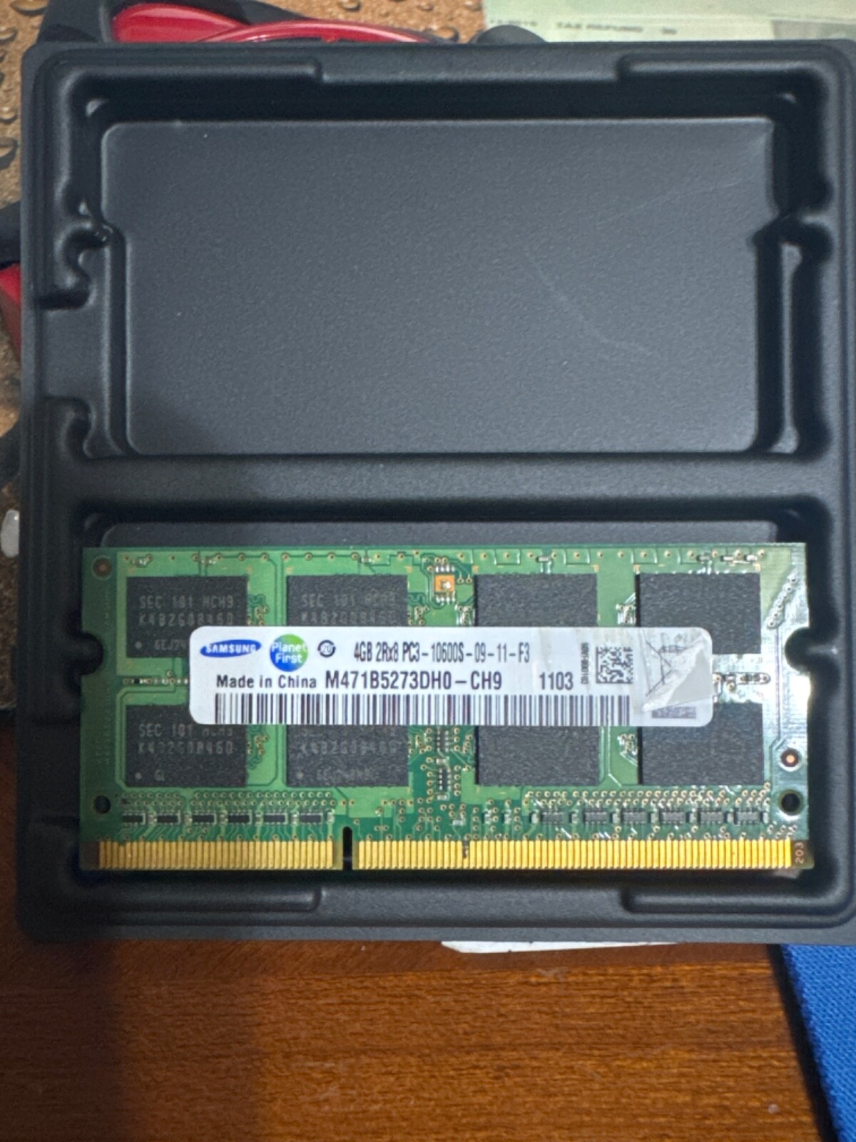 Samsung 4GB SO-DIMM DDR3 Ram Memory (M471B5273DH0-CH9)