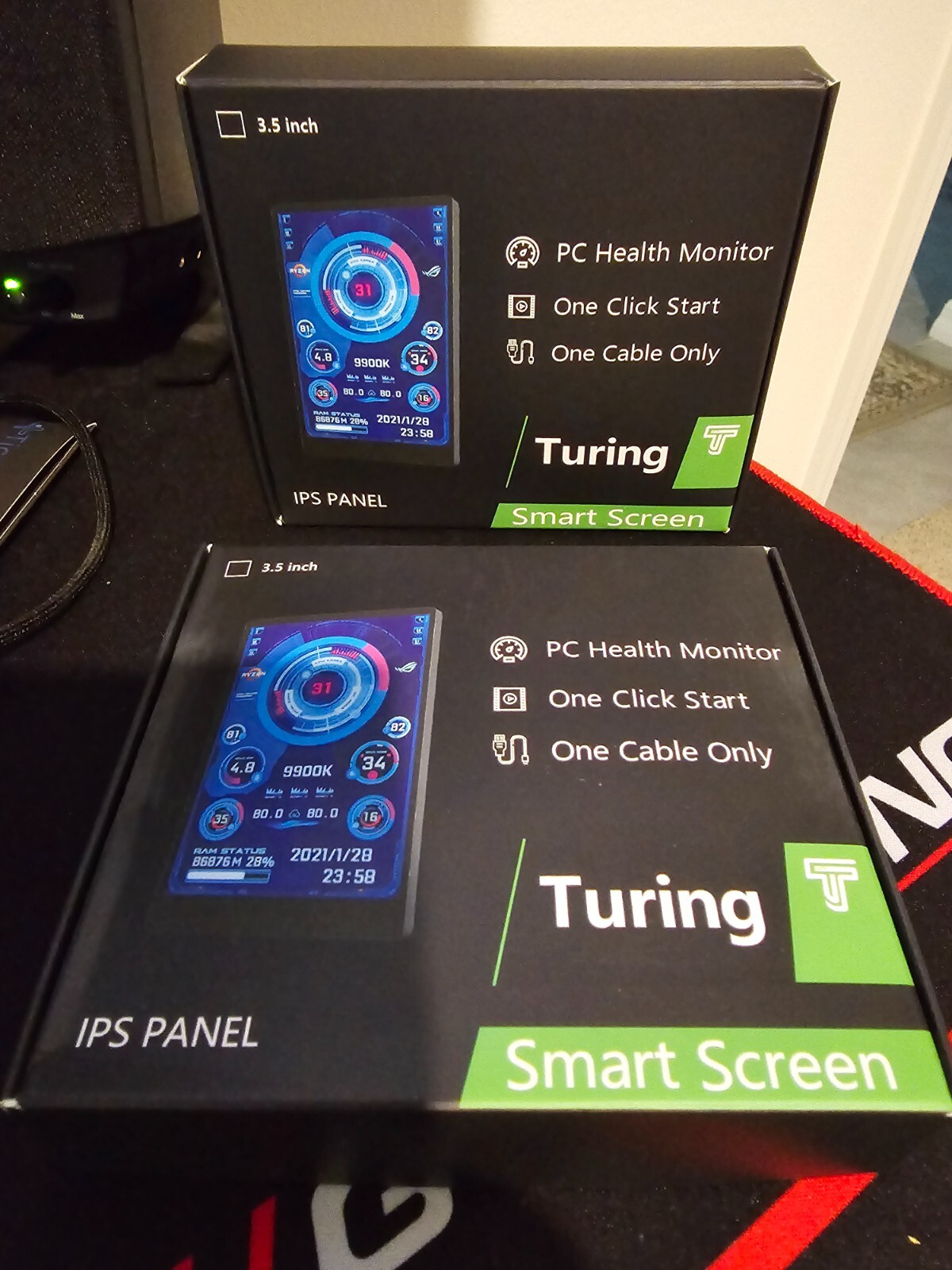 3.5” Board For Pc LED Display Case Cpu/Gpu Ram Performance Monitor Screen