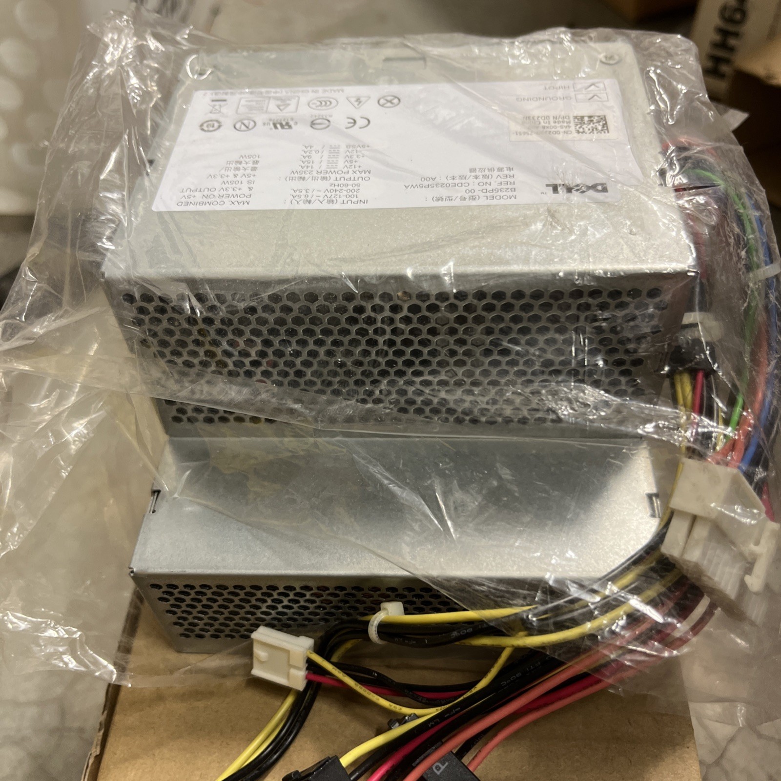 Dell Optiplex 360,380 Desktop Computer Power Supply 235W 0M618F 0M619F 0D233N