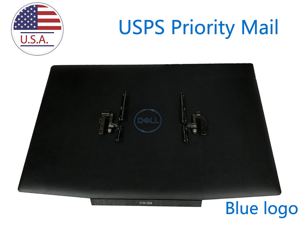 NEW 747KP 0747KP For DELL G3 15 3500 3590 LCD Back cover & Hinges set Black