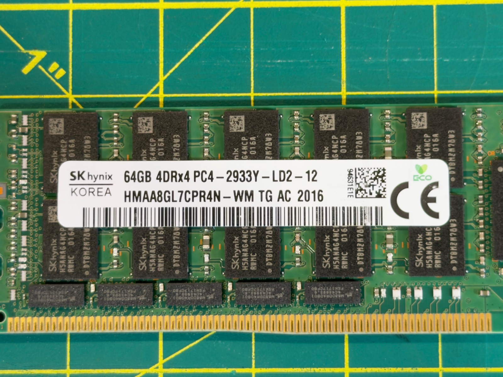 Hynix 64GB (1x64GB) PC4-23400 (DDR4-2933) Memory RAM – HMAA8GL7CPR4N-WM – READ