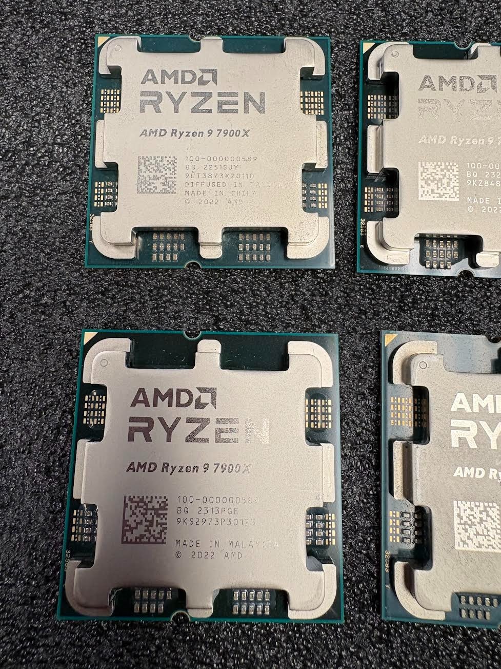 ** AMD Ryzen 9 7900X Processor – USED **