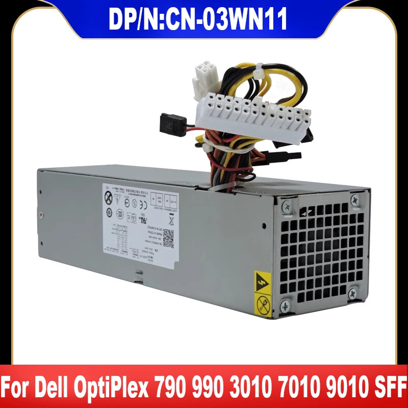 For Dell OptiPlex 790 990 3010 7010 9010 SFF 240W Power Supply 03WN11 L240AS-00