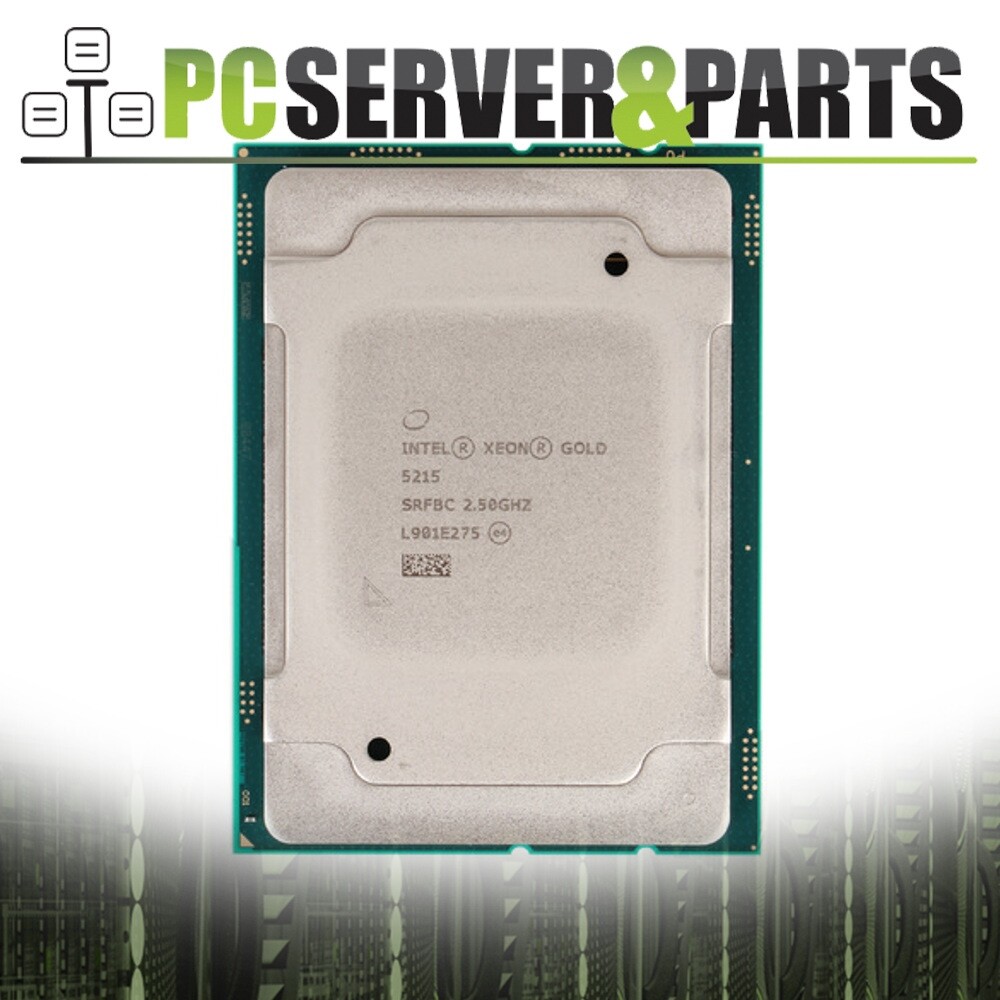 Intel Xeon Gold 5215 SRFBC 2.50GHz 13.75MB 10-Core LGA3647 CPU Processor