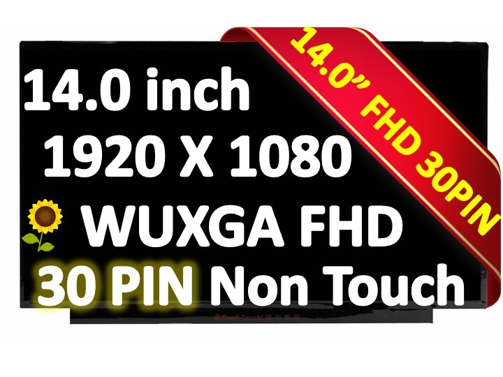 400NITS N140HCG-GQ2 fit NE140FHM-N61 FOR LENOVO T440 T450 T460 T470 T480 T490